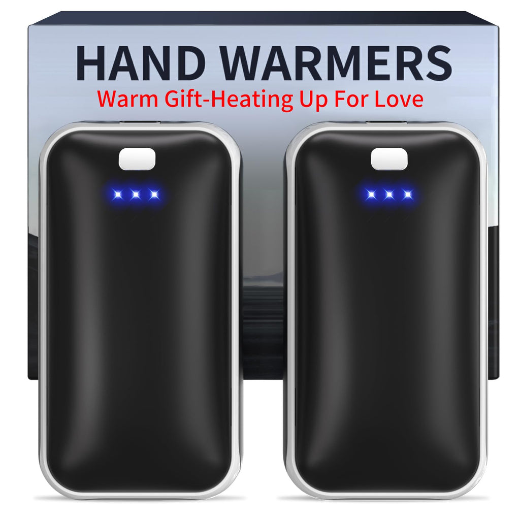 Merry & Bright Hand Warmers Rechargeable, 2 Pack