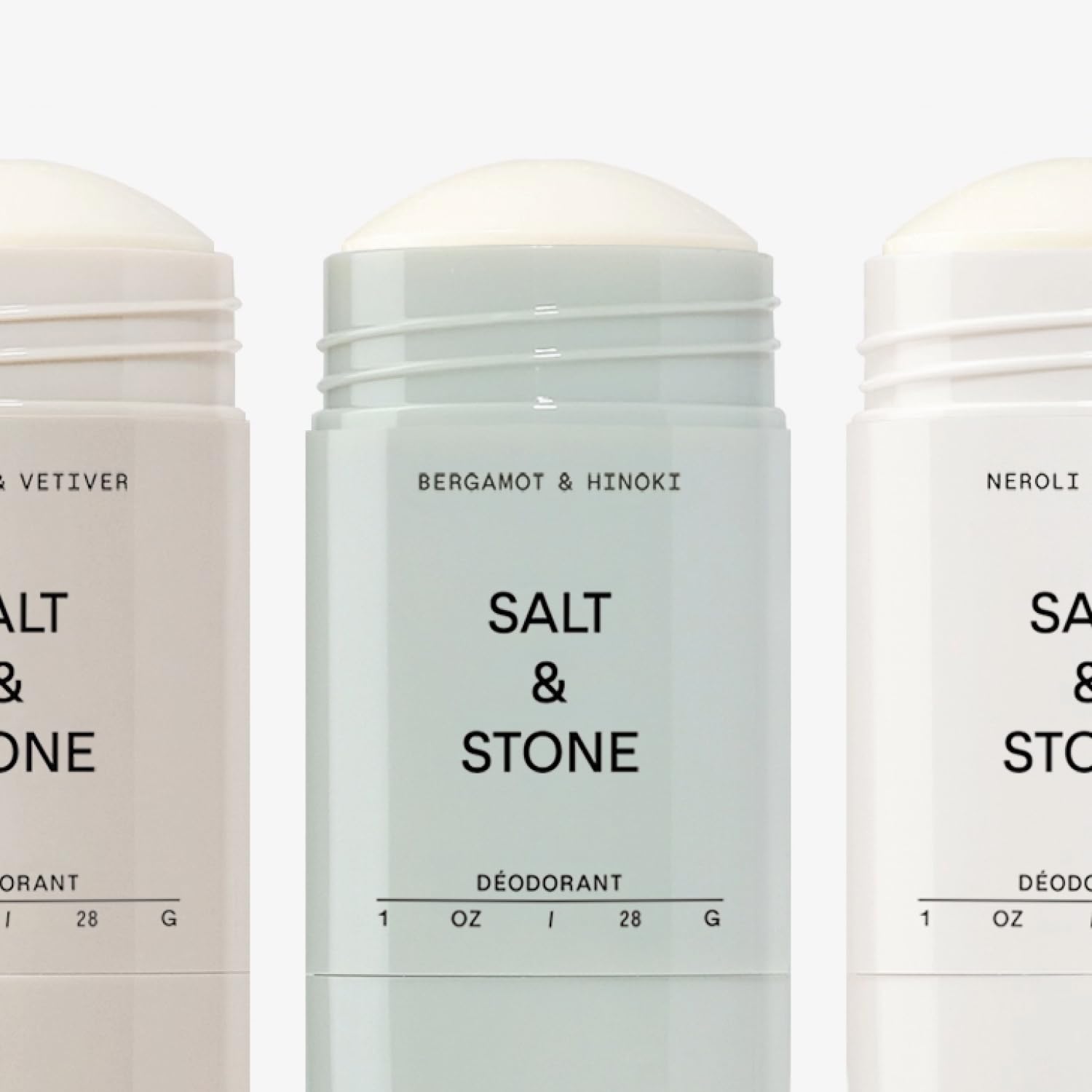 Merry & Bright SALT & STONE Aluminum Free Deodoran