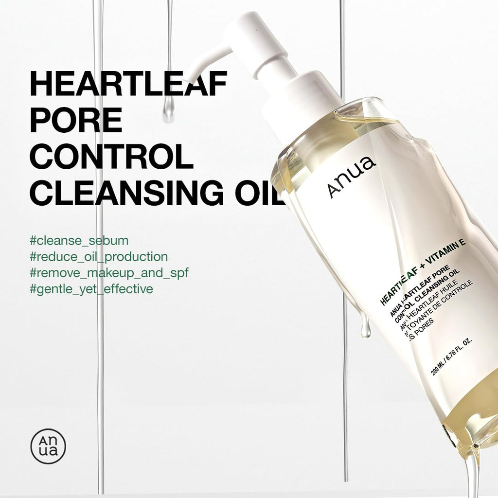 Merry & Bright Anua Heartleaf Double Cleansing Duo – Pore Control & Deep Clean