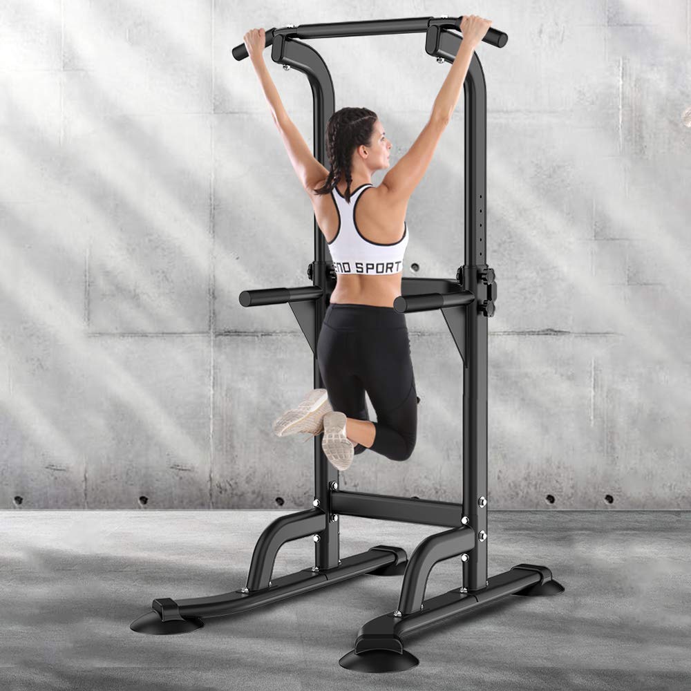 Merry & Bright: Adjustable Power Tower for Full Body Workouts