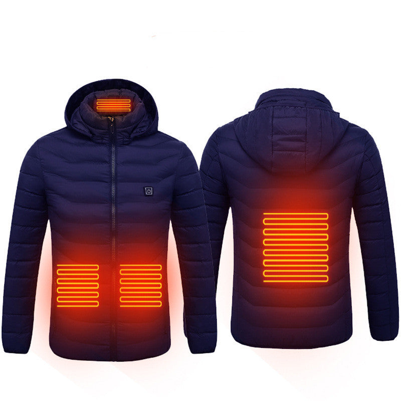 Merry & Bright Heated Jacket Coat Electric Jacket Cotton Coat