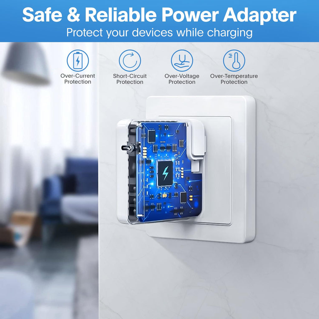 Merry & Bright Mac Book Pro Charger - 118W USB C Charger Fast Charger