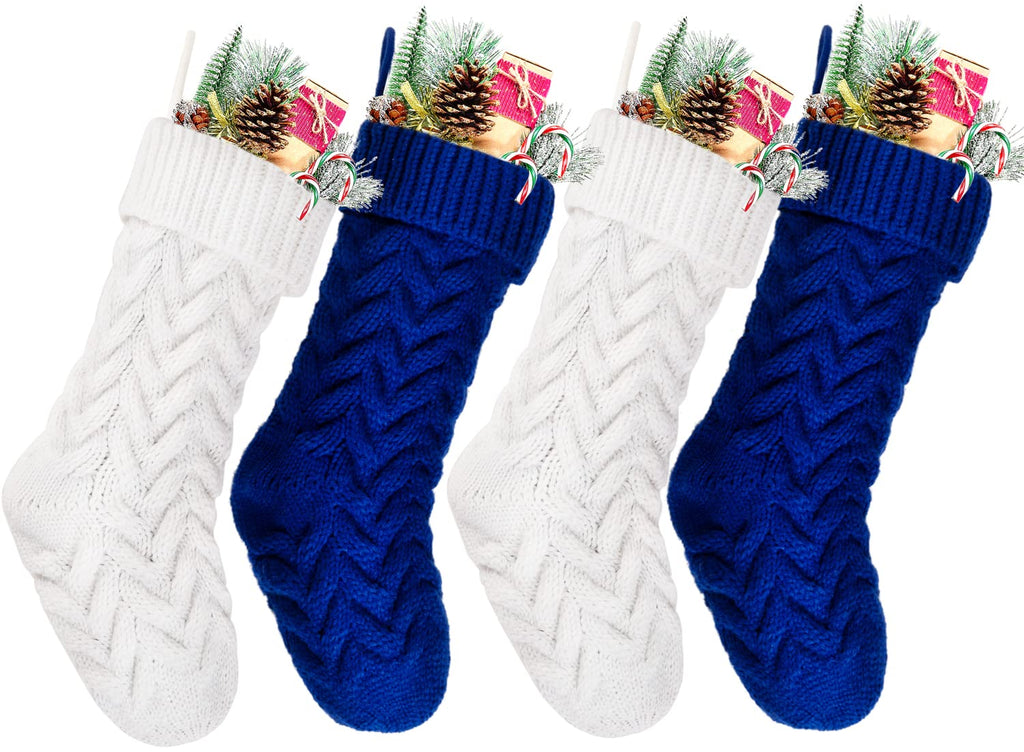 Merry & Bright Christmas Stockings 6 Pack