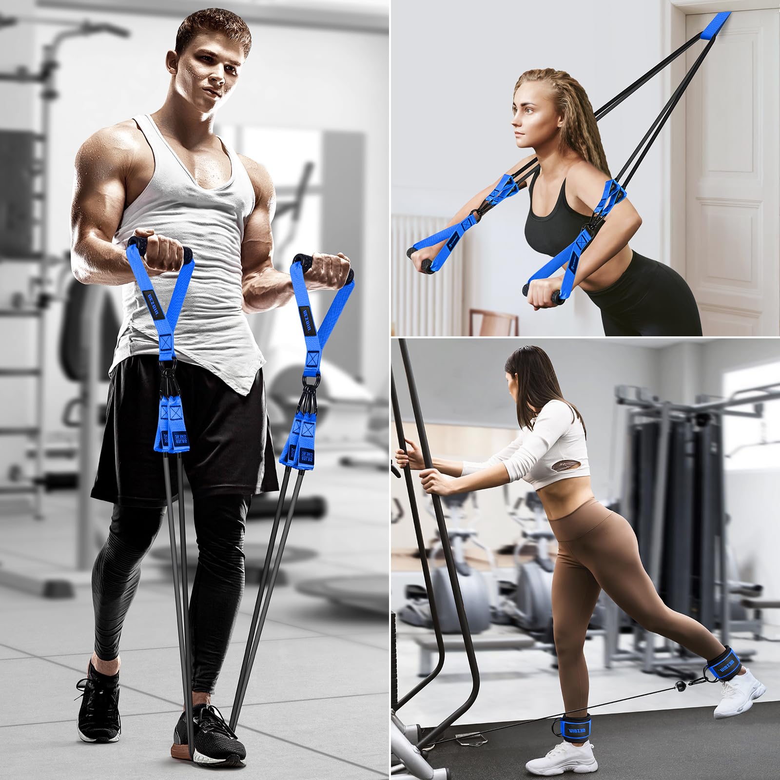 Merry & Bright: Heavy Duty Resistance Bands Set