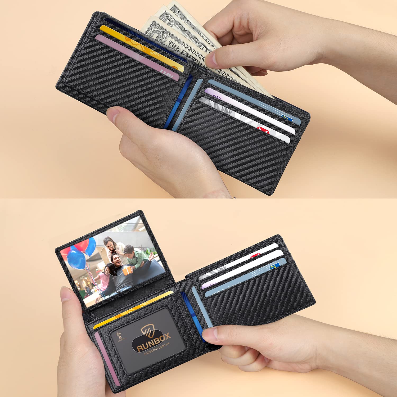 Merry & Bright Men's Wallet