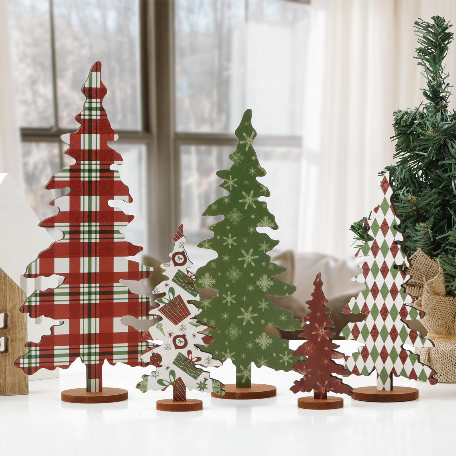 Merry & Bright: 5-Piece Christmas Tree Set – Festive Holiday Decor