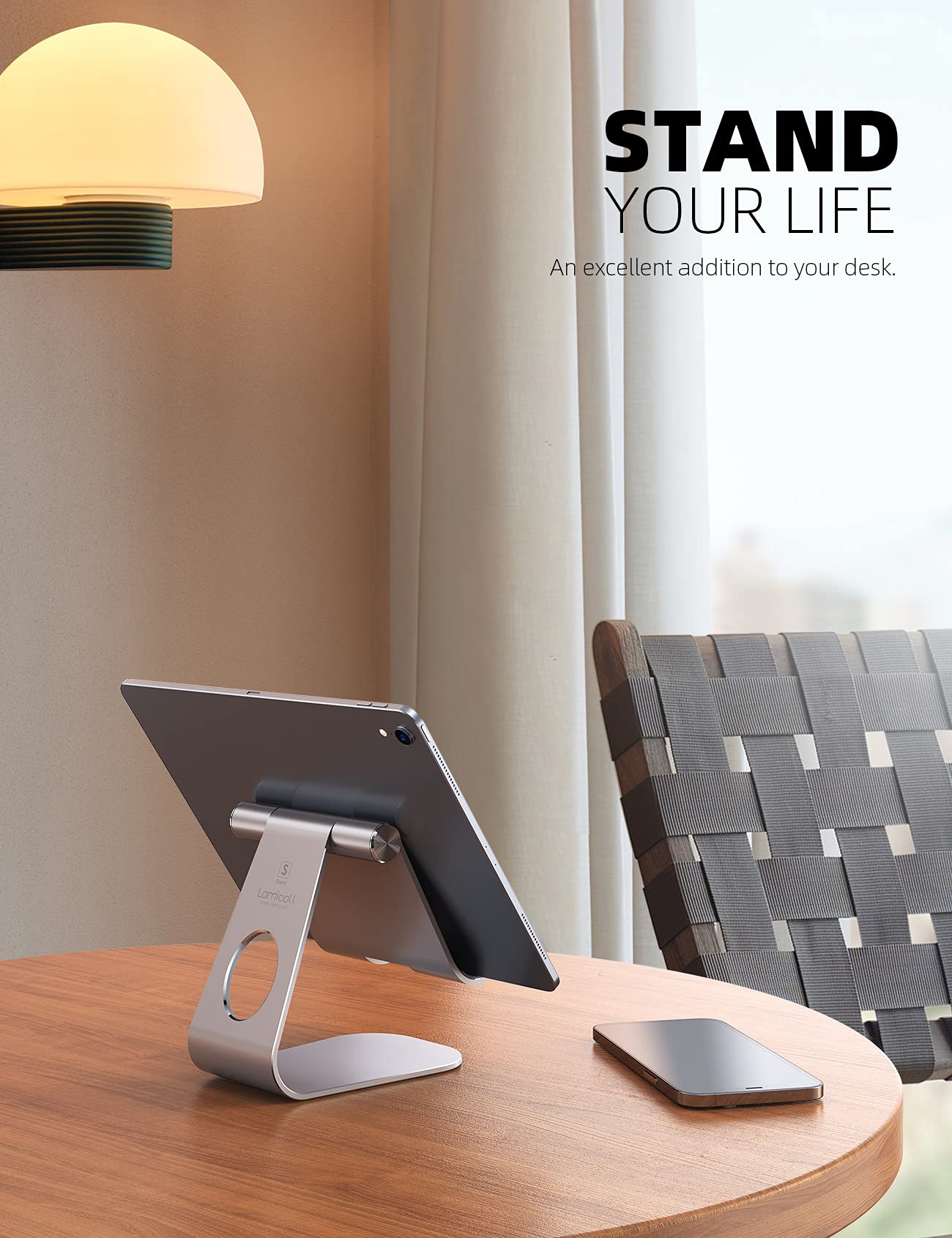 Merry & Bright Tablet Stand, Adjustable Tablet Holder
