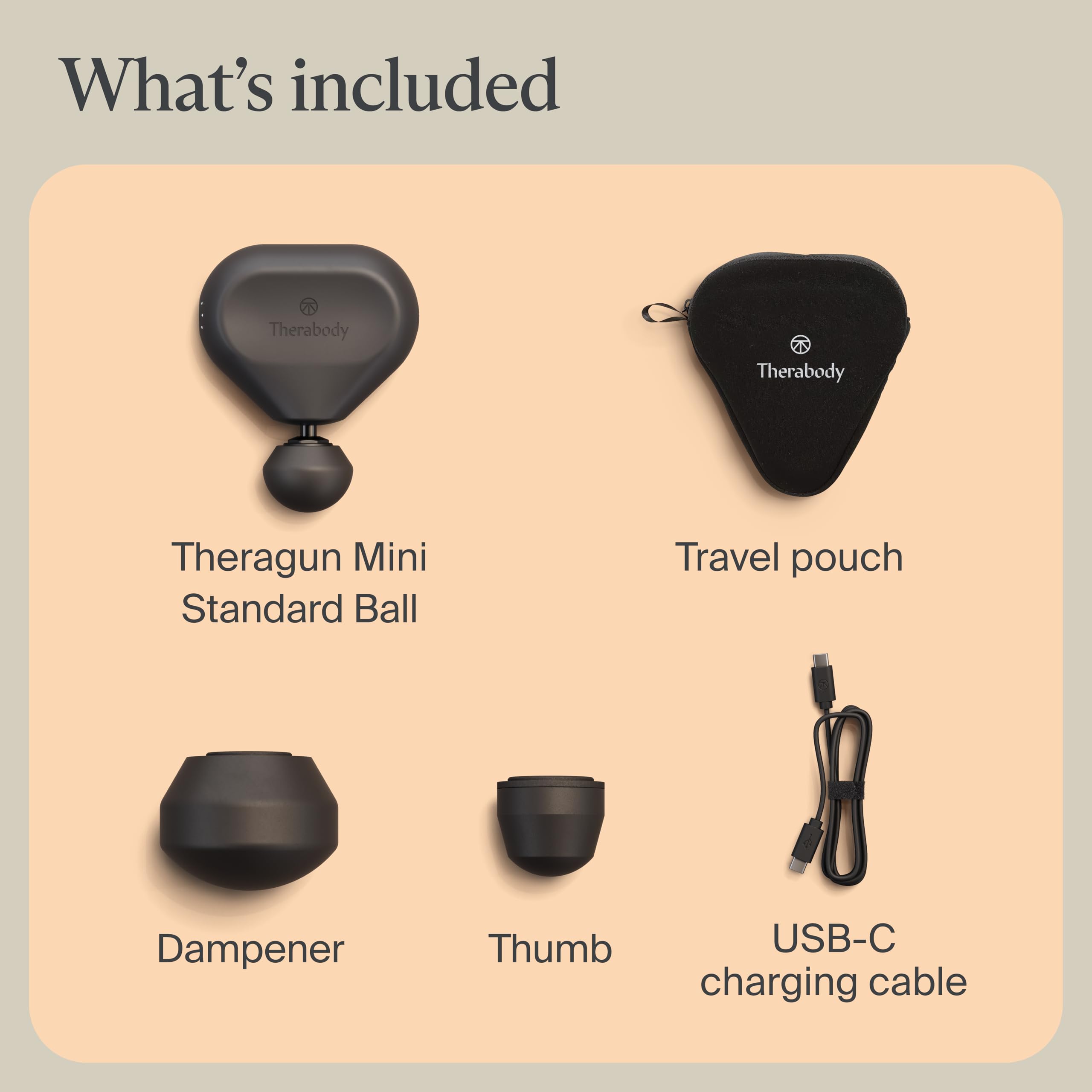 Merry & Bright  Ultra-Portable Massage Gun and Travel Essential