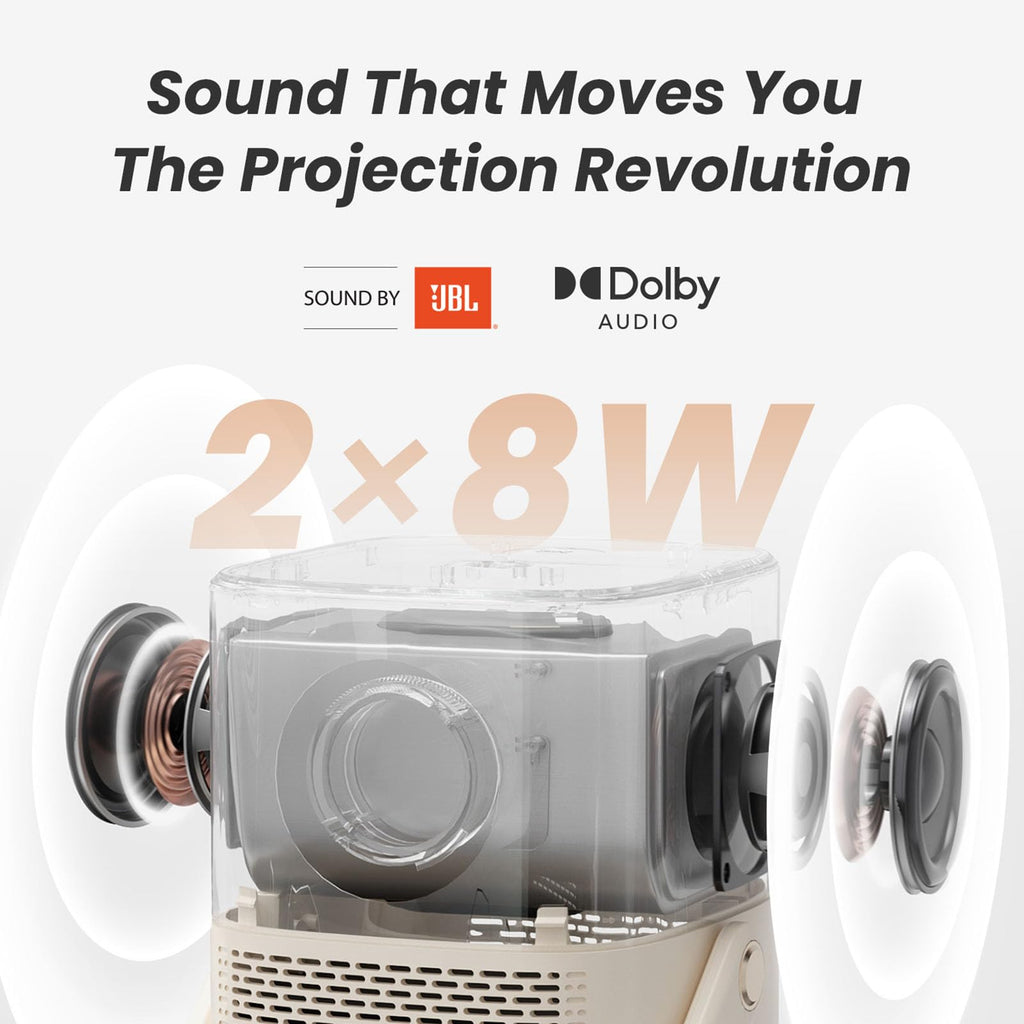 Merry & Bright Outdoor Projector with Wi-Fi