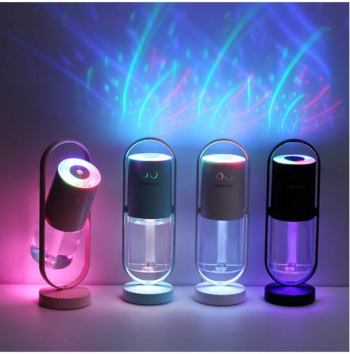 Merry & Bright Air Humidifier For Home With Projection Night Lights