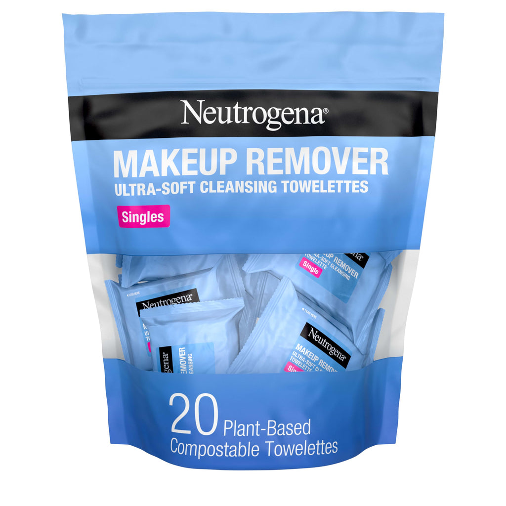 Merry & Bright Neutrogena Makeup Remover Wipes 20ct.