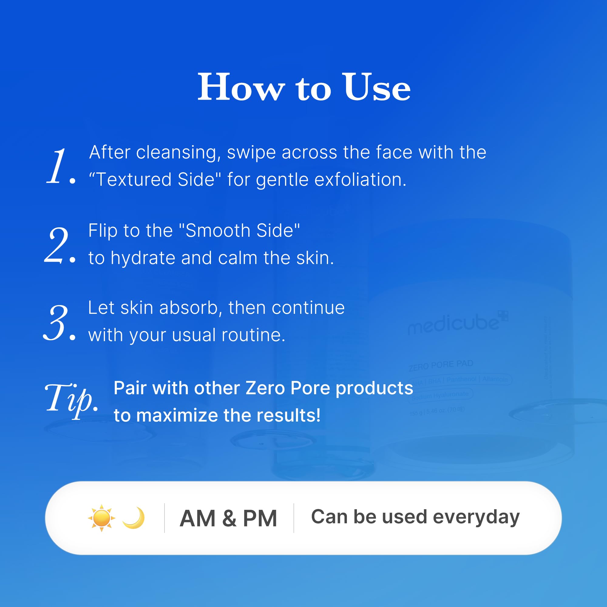 Merry & Bright Medicube Zero Pore Pads 2.0