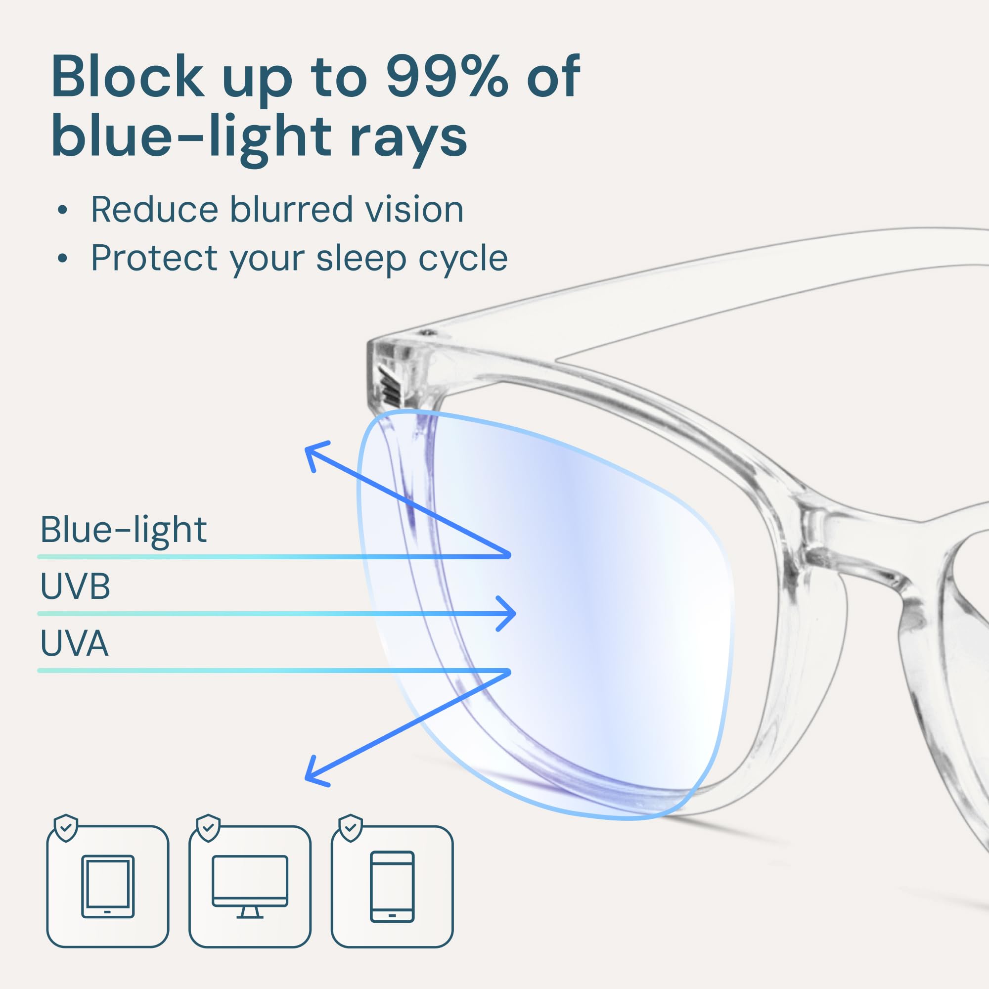 Merry & Bright Blue Light Blocking Glasses