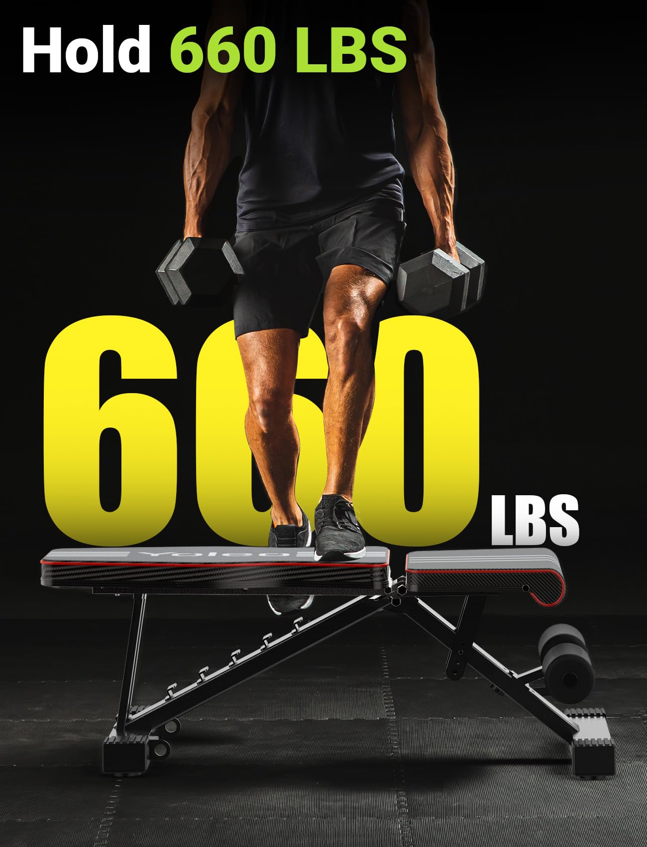 Merry & Bright: Adjustable Weight Bench – Full Body Workout