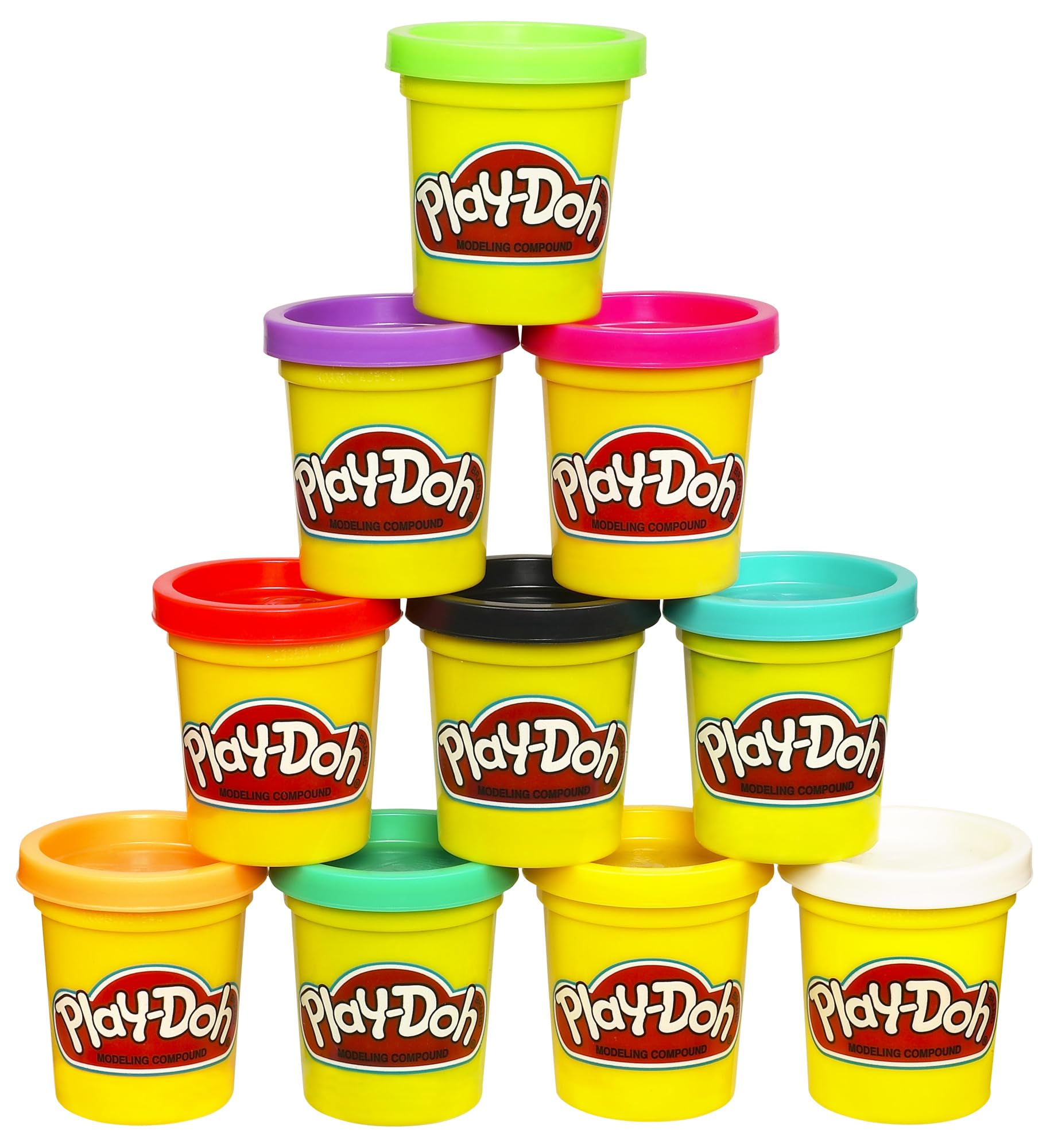 Merry & Bright Play-Doh 10-Pack Multicolor Modeling Compound Set