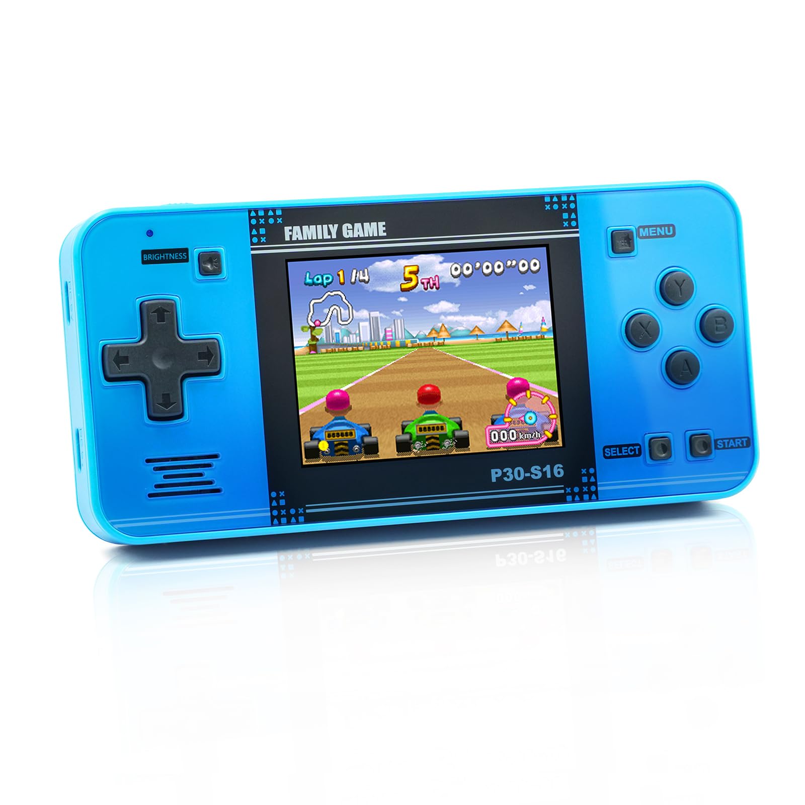 Merry and Bright Kids Handheld Retro Game Console with 220 Classic Games