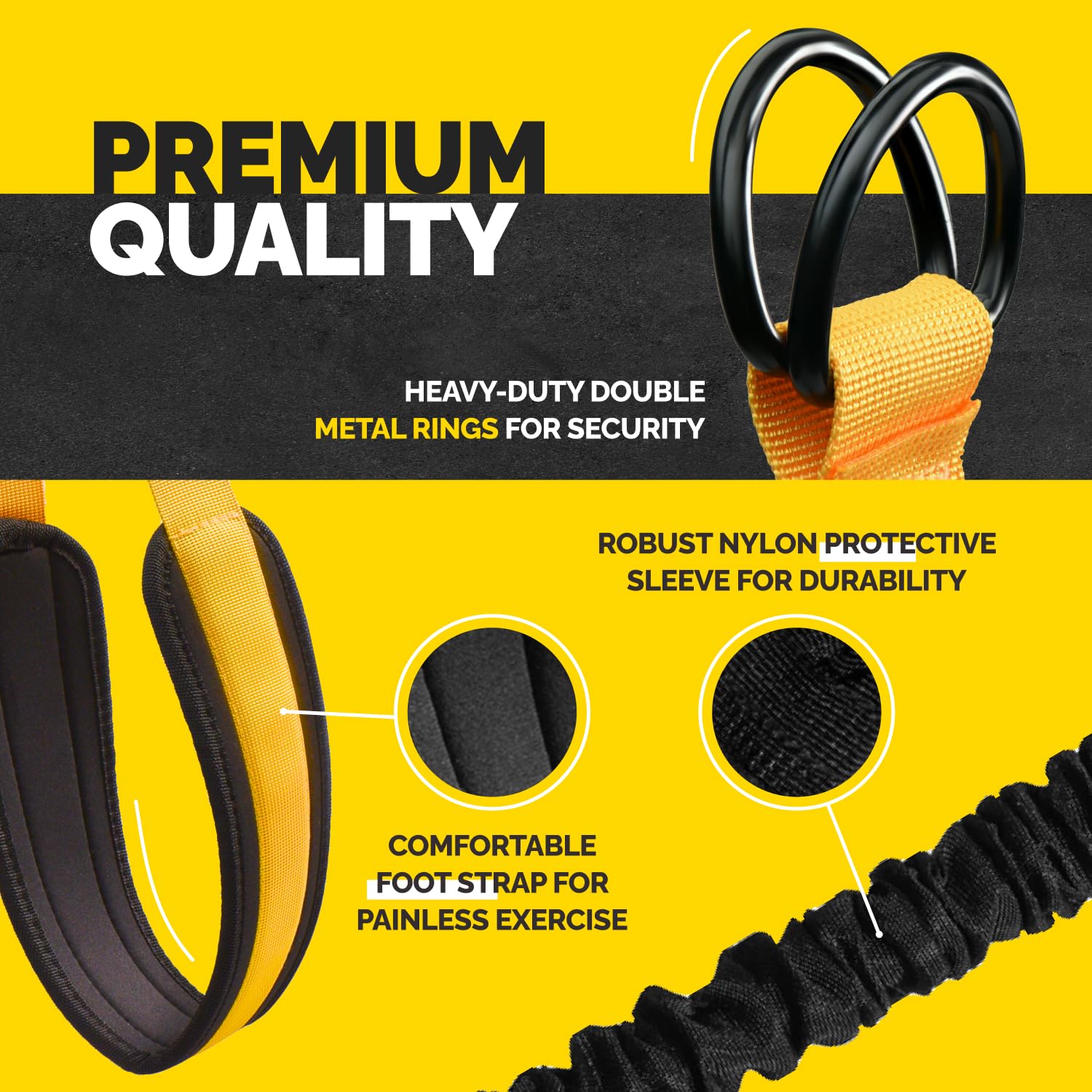 Merry & Bright: Adjustable Pull-Up Assist Bands – 50lb to 200lb Resistance