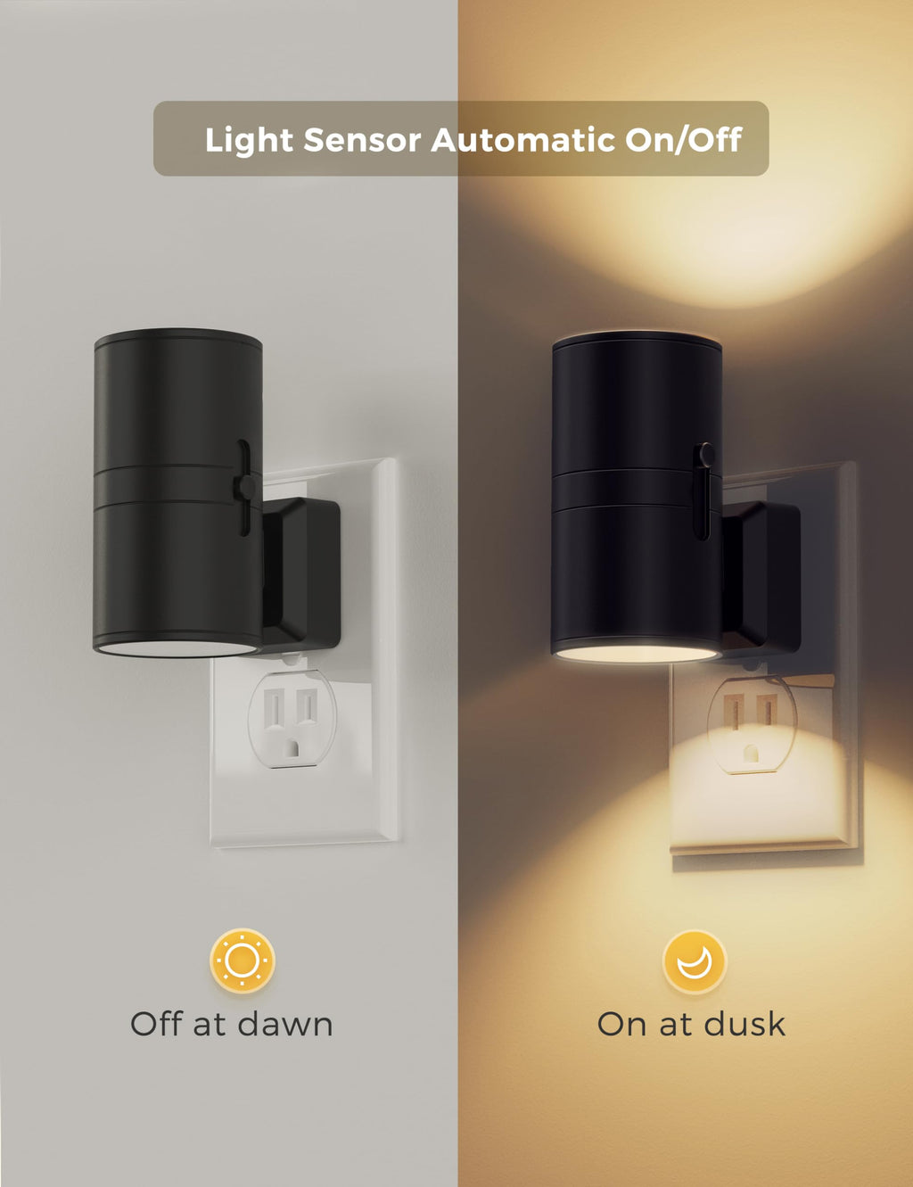 Merry & Bright LED Vintage Night Light – 3000K Soft White