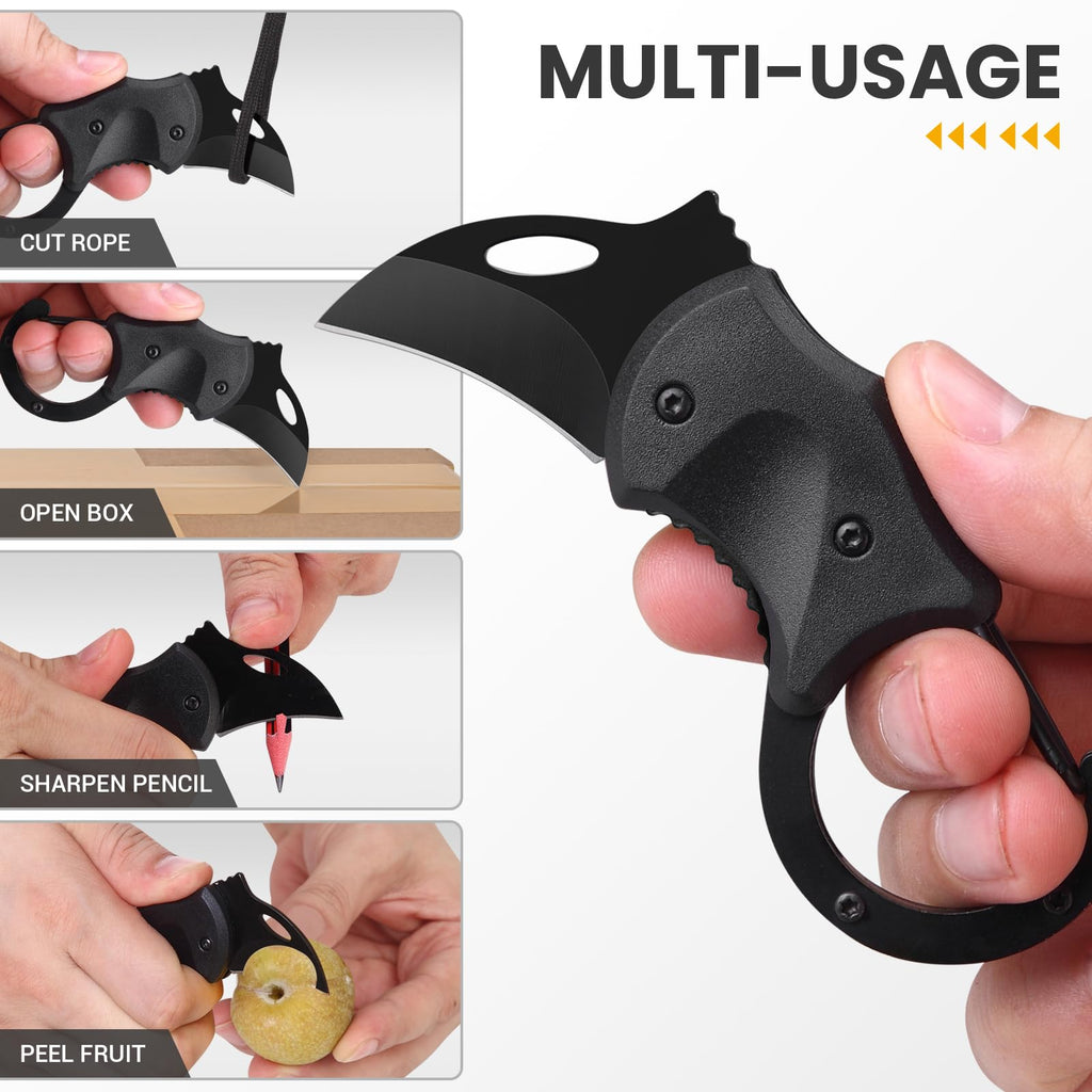 Merry & Bright Small Pocket Knife Gift for Men