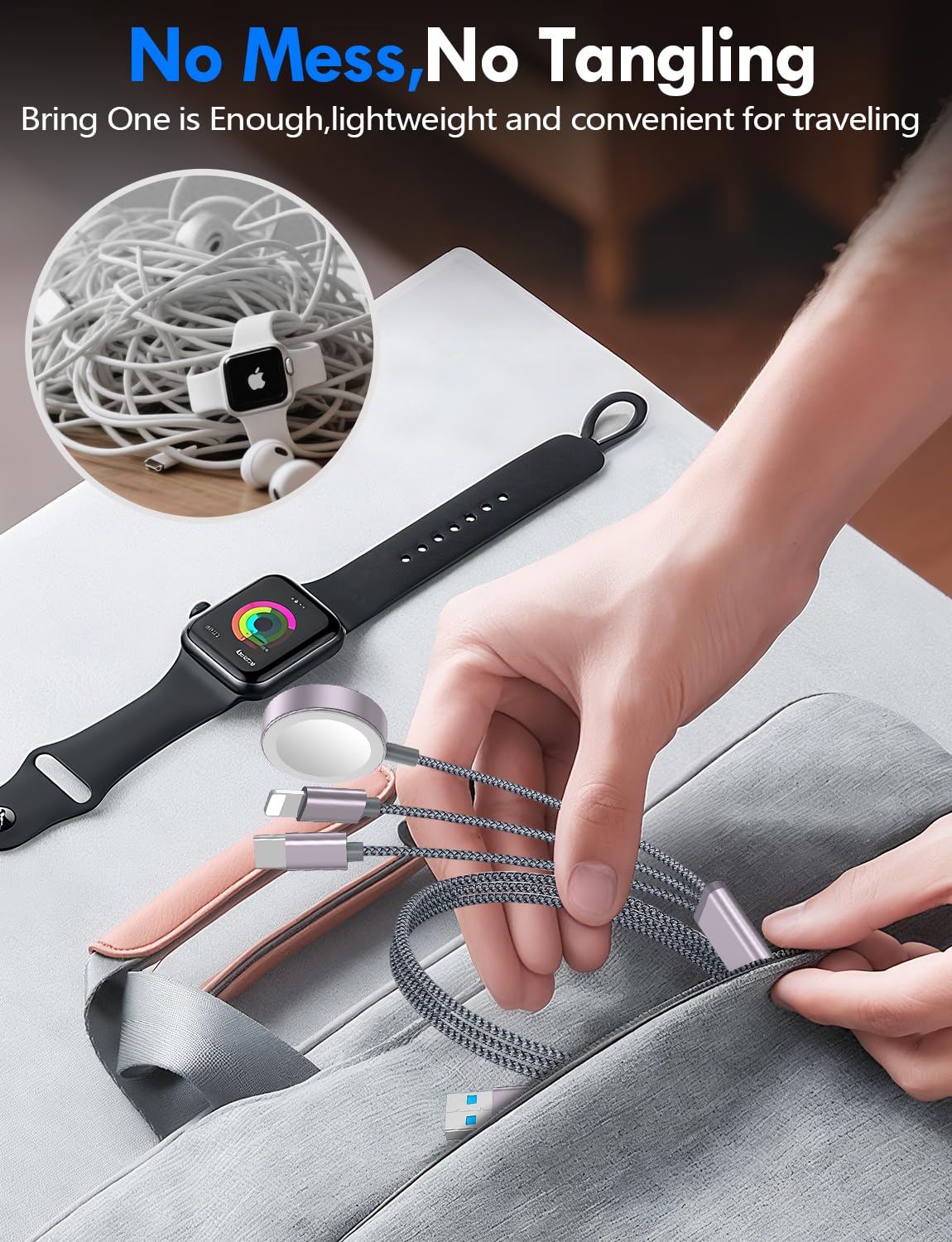 Merry & Bright 2Pack Multi Fast Charging Cable