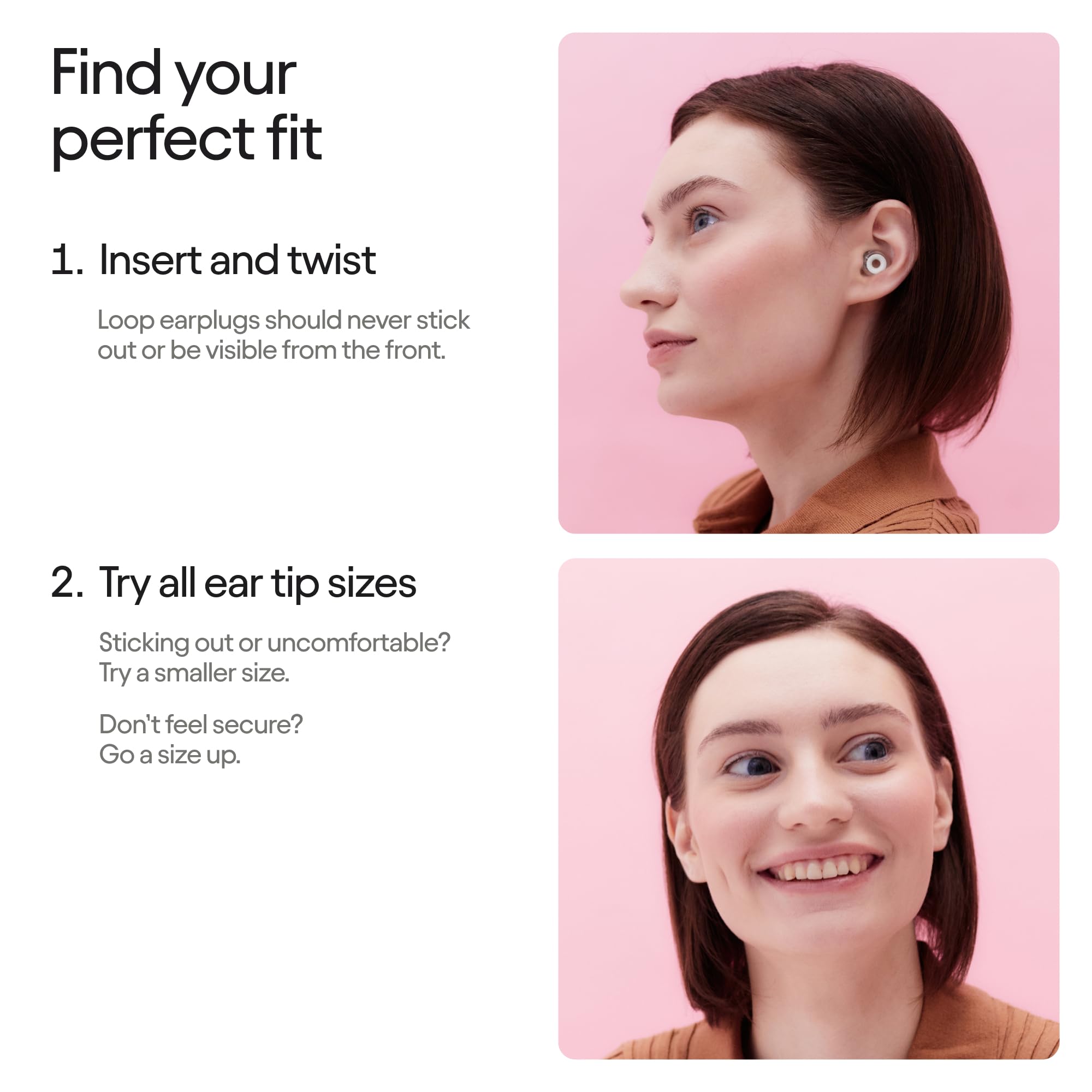 Merry & Bright Noise-Reducing Earplugs – Clear Engage 2 Plus