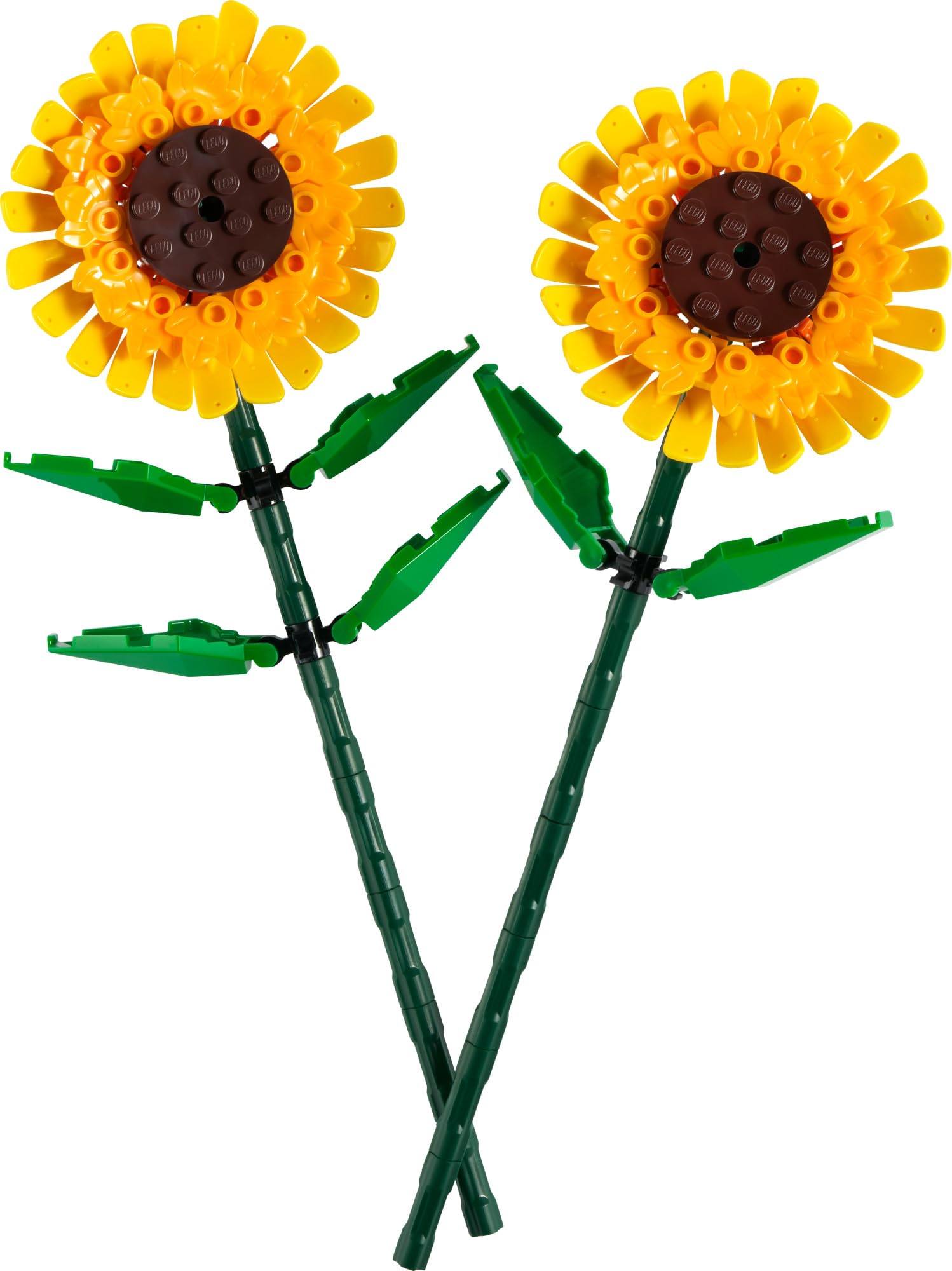 Merry & Bright LEGO Sunflowers Building Kit (40524) – 191 Pieces, Custom Flower Display