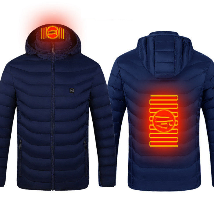 Merry & Bright Heated Jacket Coat Electric Jacket Cotton Coat
