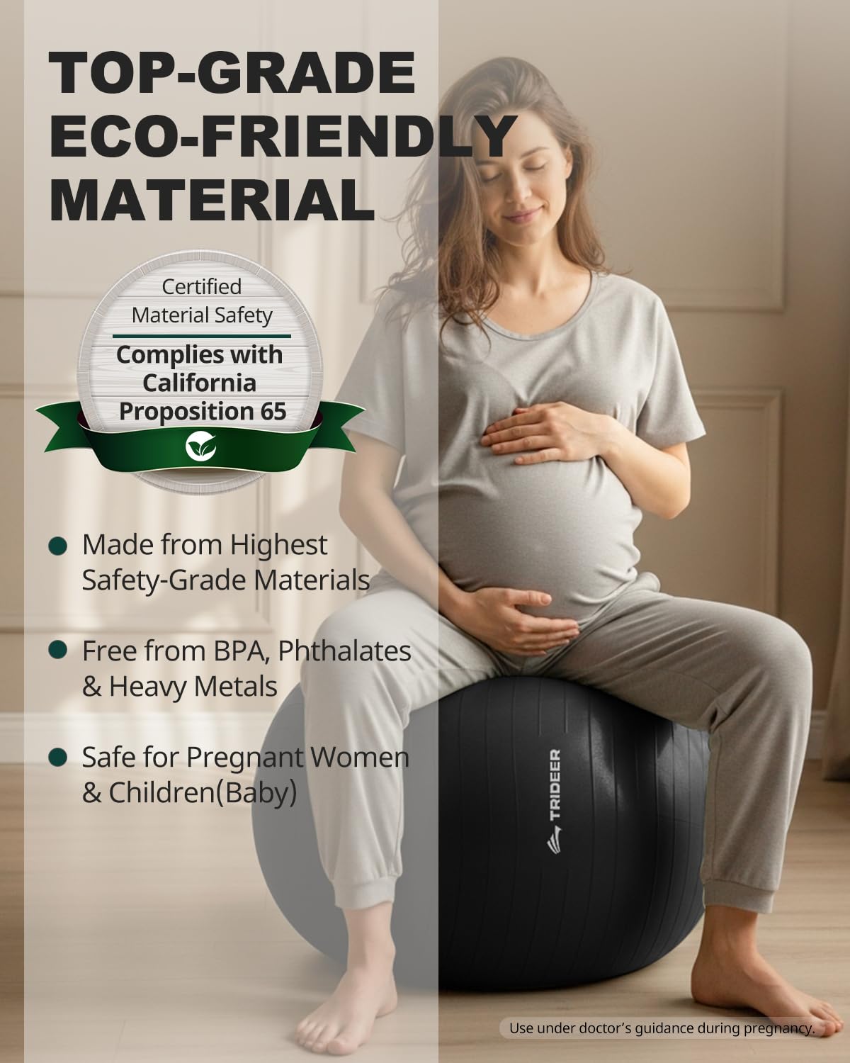 Merry & Bright: Anti-Slip Exercise & Pregnancy Ball