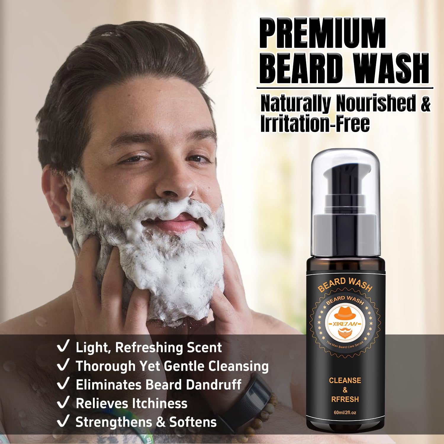 Merry & Bright Beard Grooming Kit – Complete Beard Care Set