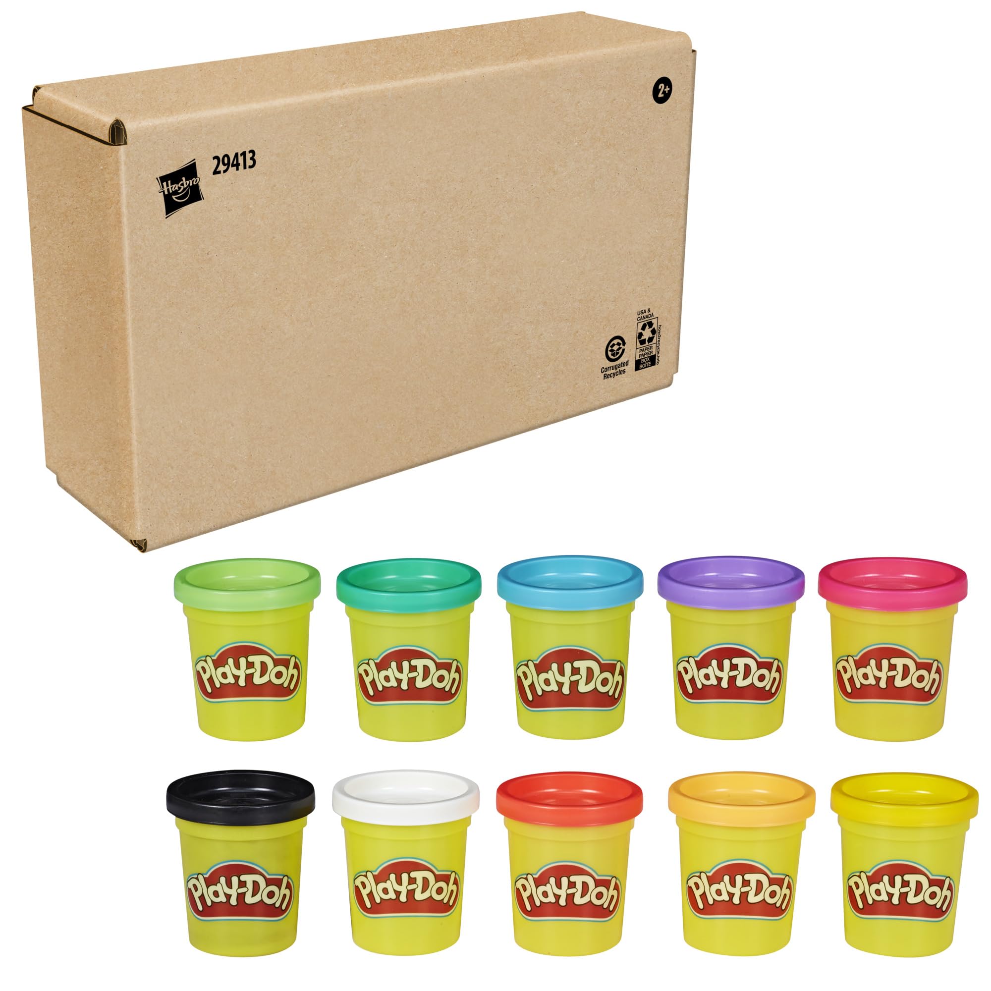 Merry & Bright Play-Doh 10-Pack Multicolor Modeling Compound Set