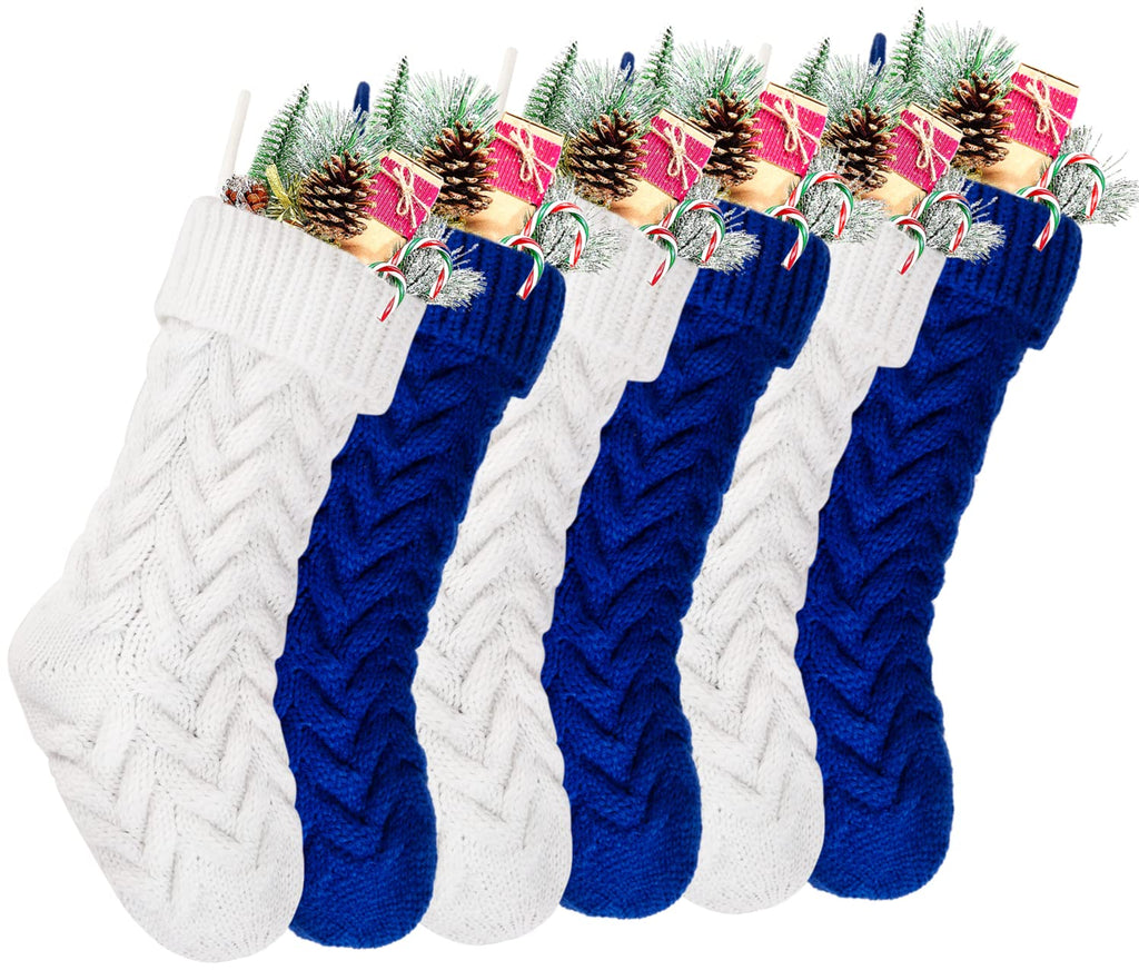 Merry & Bright Christmas Stockings 6 Pack