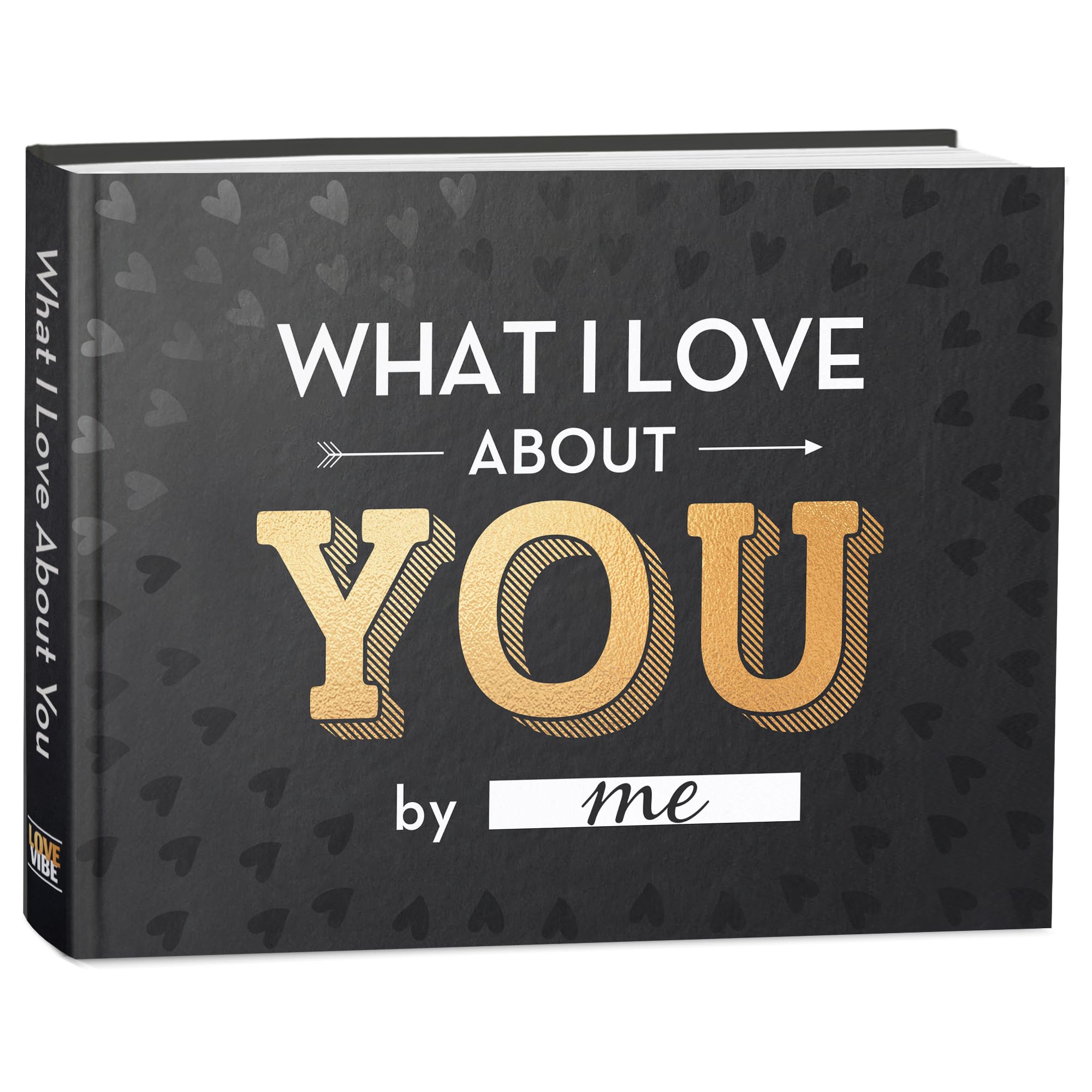 Merry & Bright Personalized “What I Love About You” Fill-in-the-Blank Book – 112 Pages