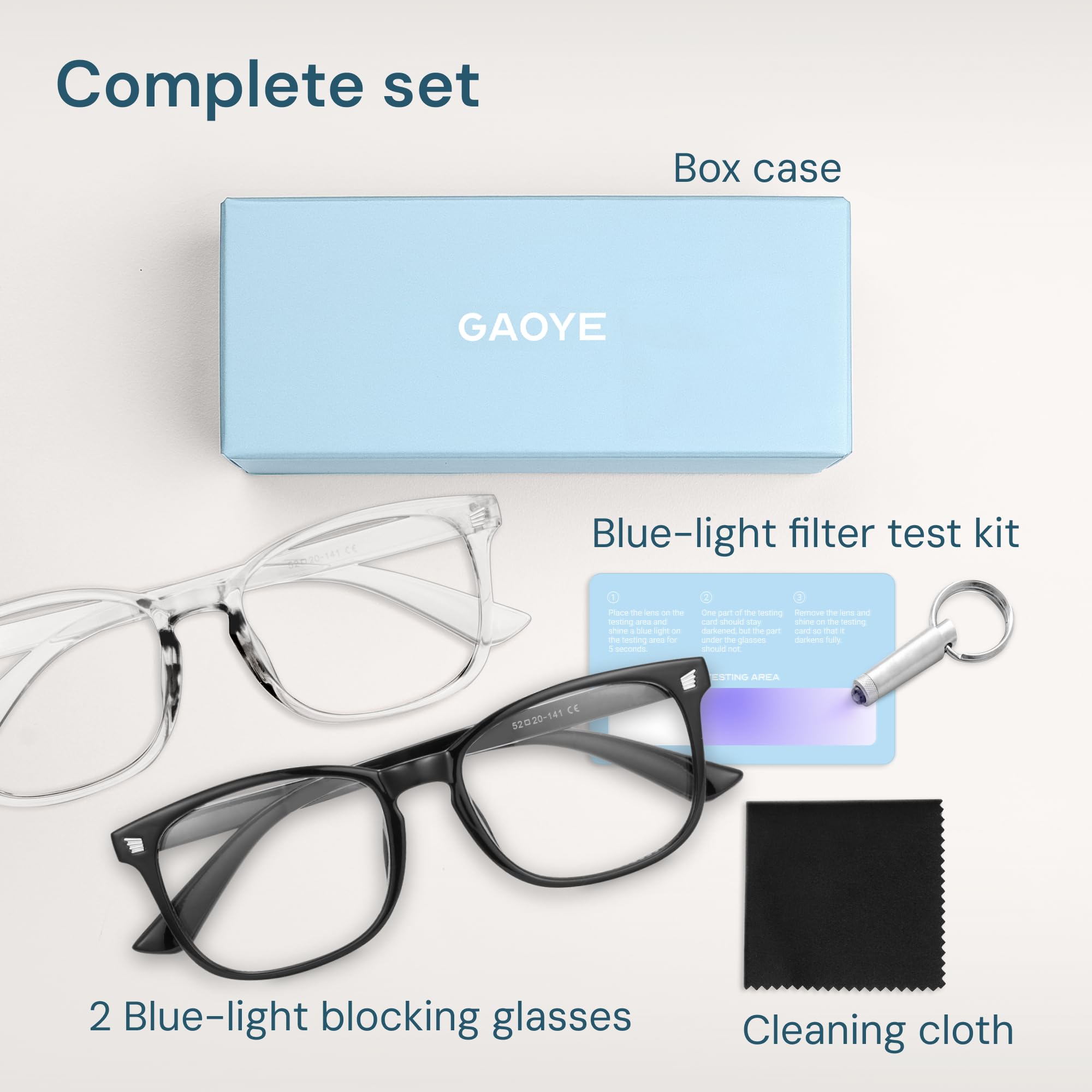 Merry & Bright Blue Light Blocking Glasses