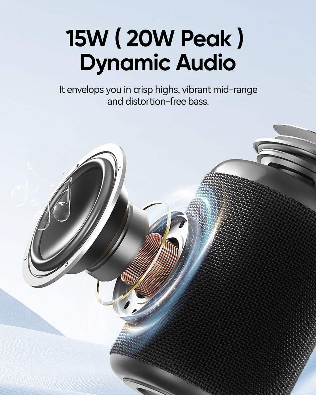 Merry & Bright Portable Bluetooth Speaker with Lights