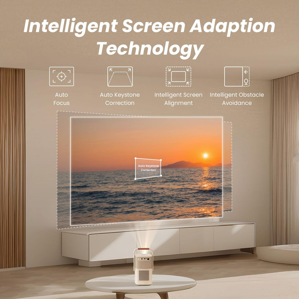 Merry & Bright Outdoor Projector with Wi-Fi