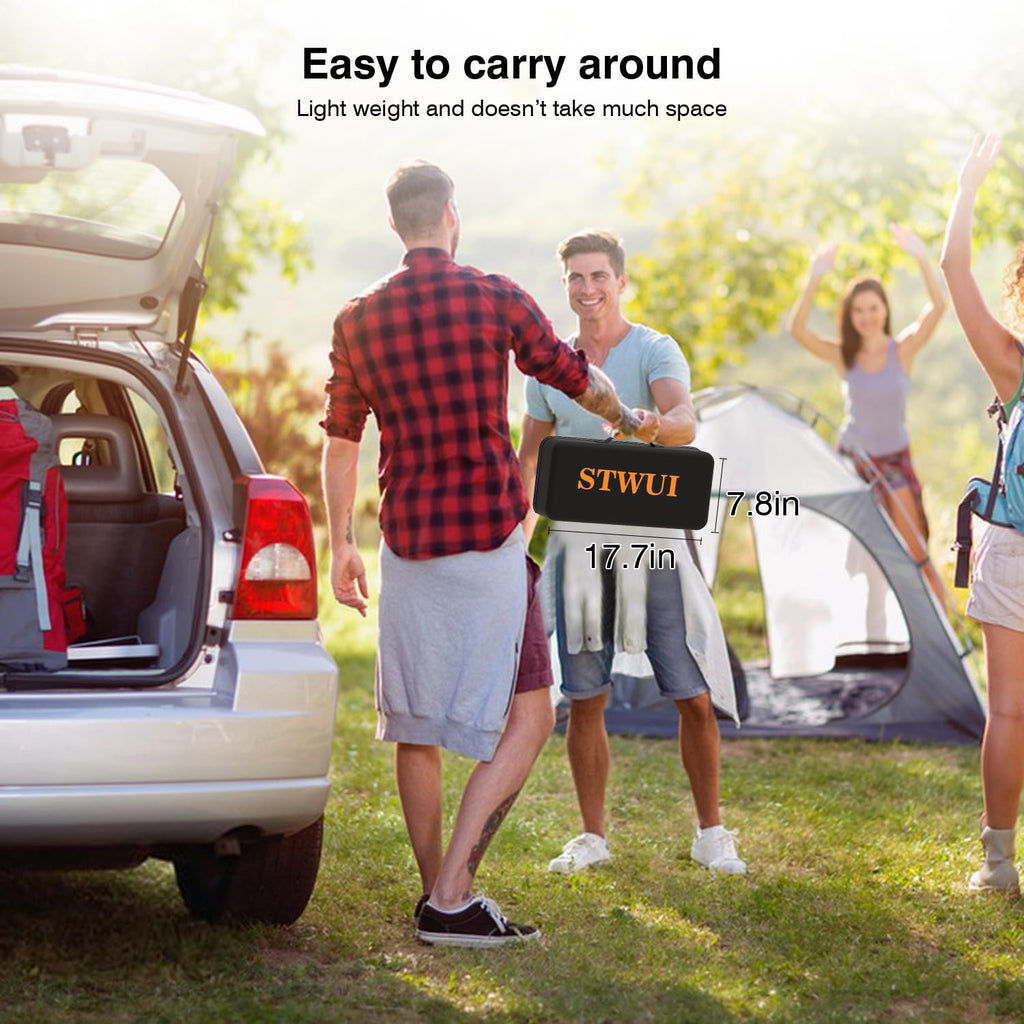 Merry & Bright Outdoor-Projector-Screen-with-Stand