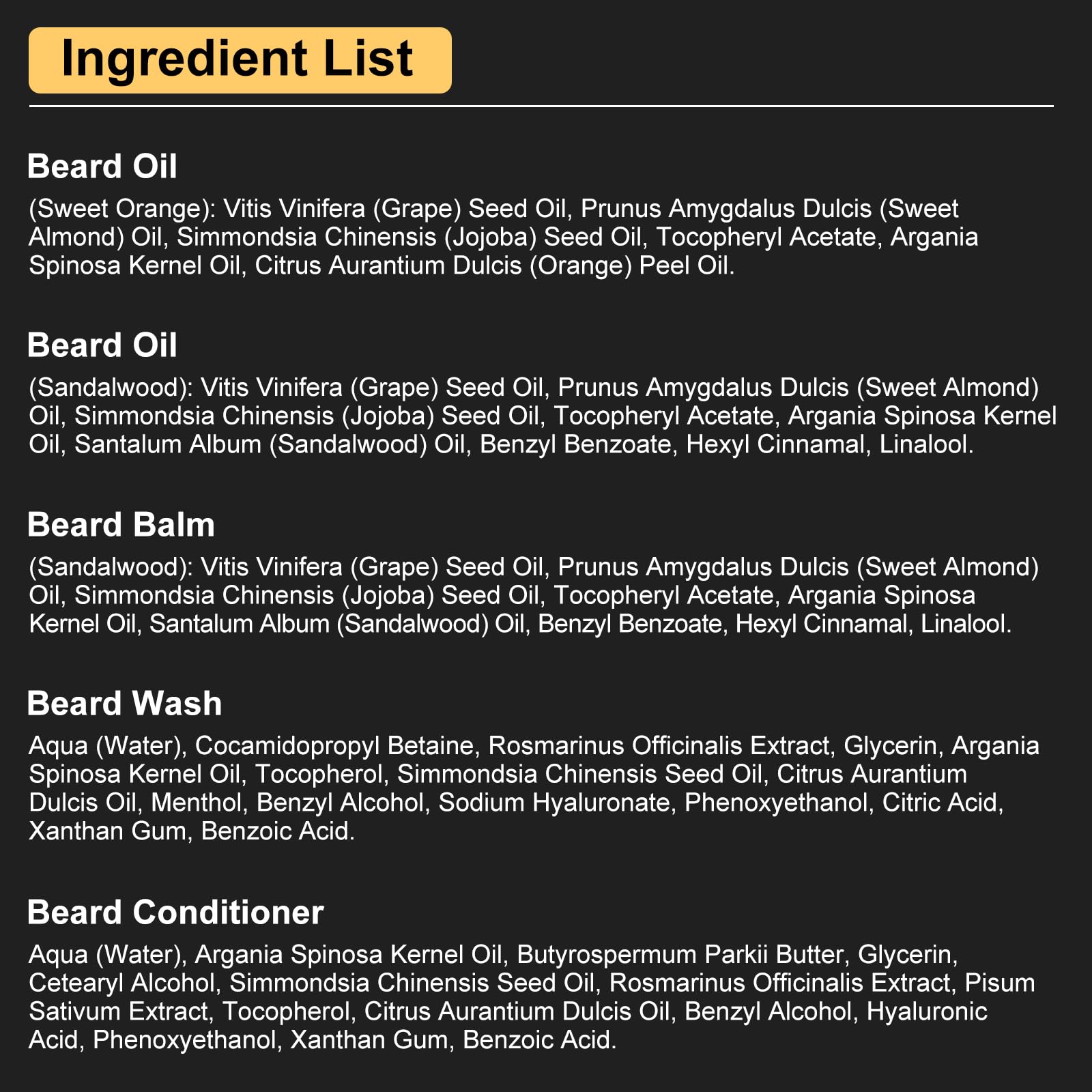 Merry & Bright Beard Grooming Kit – Complete Beard Care Set