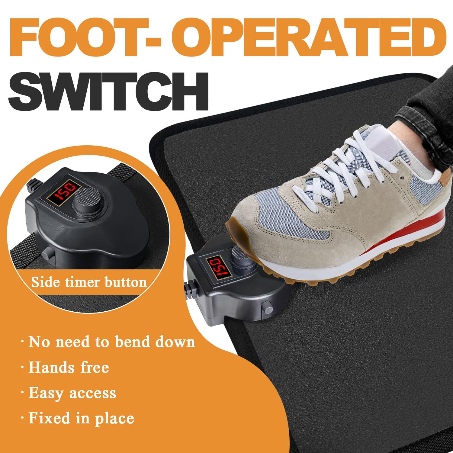 Merry & Bright Heated Foot Mat – Cozy Under Desk Warmer