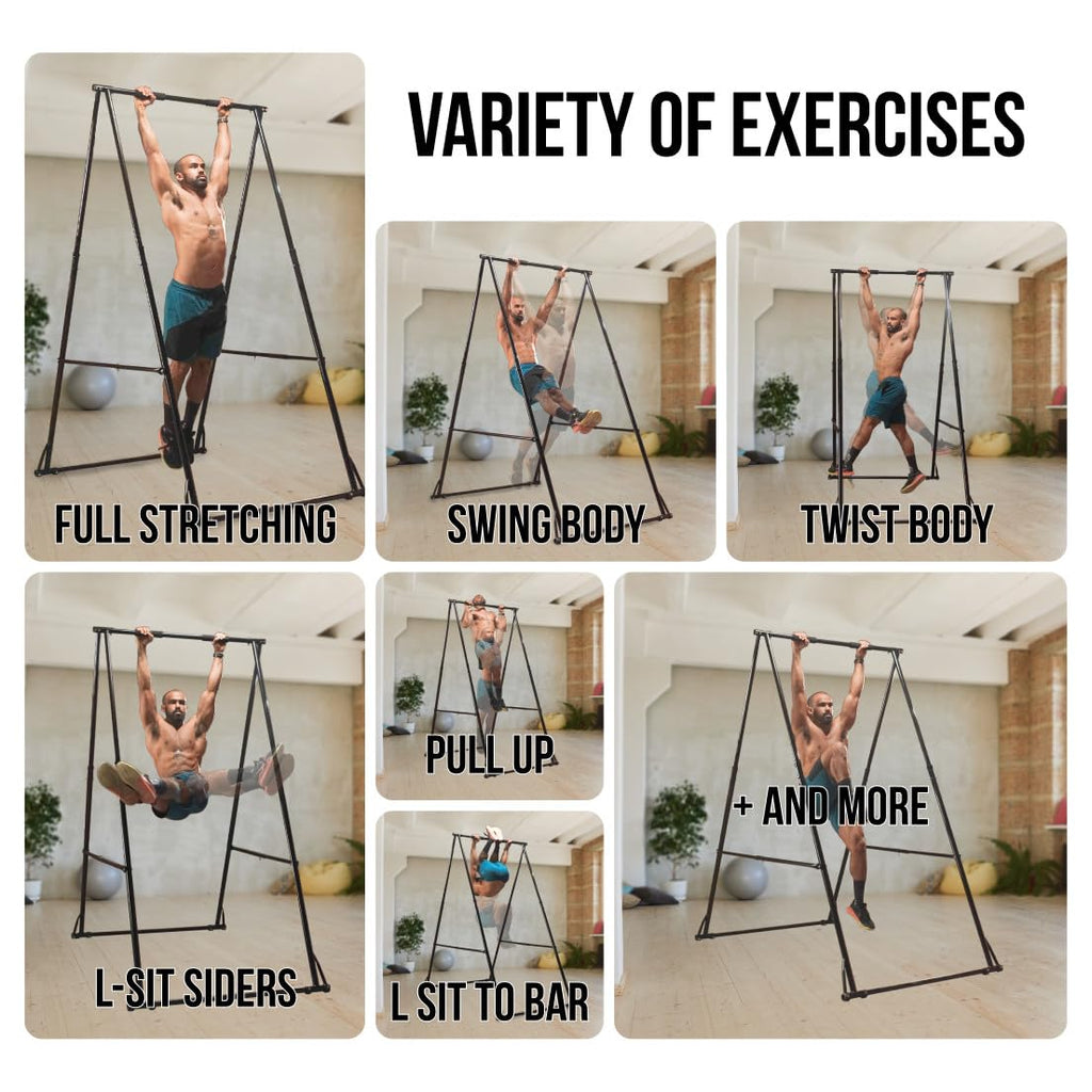 Merry & Bright: Folding Free Standing Pull Up Bar