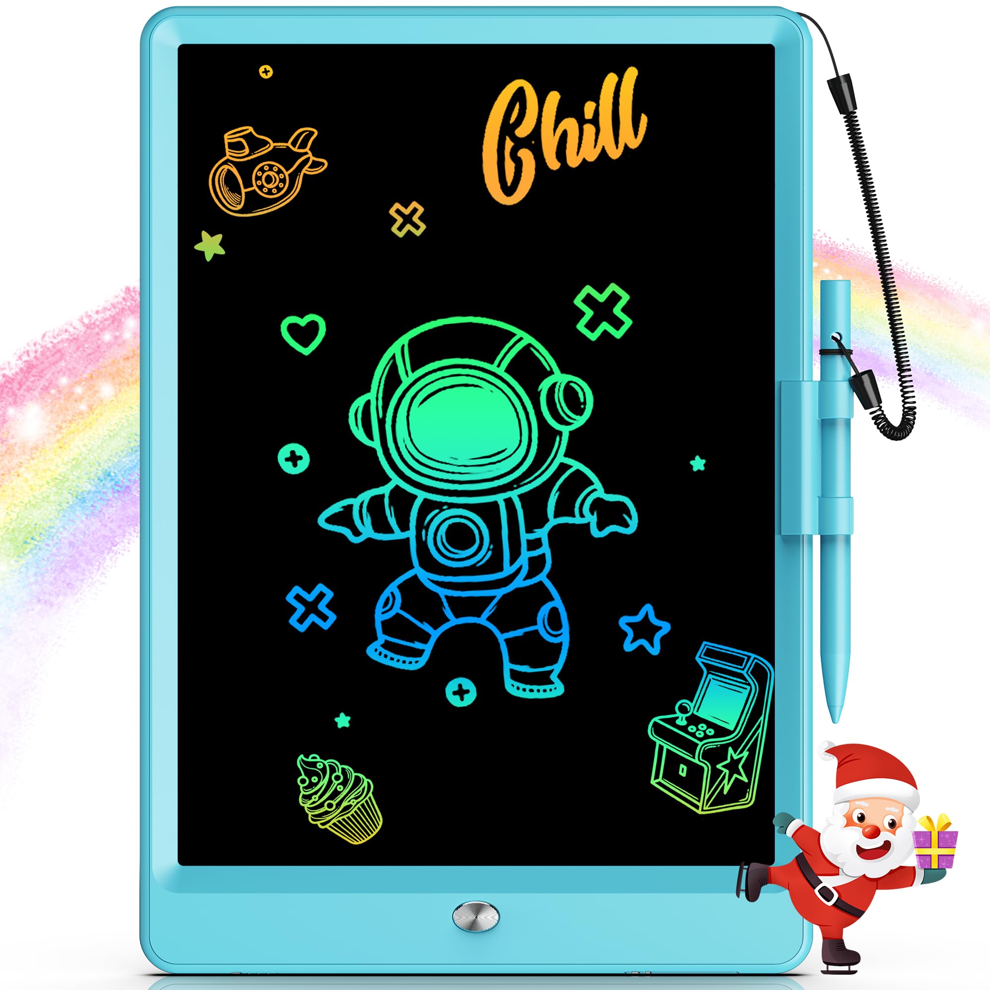 Merry & Bright LCD Writing Tablet – 10” Doodle Board for Kids Ages 3–6