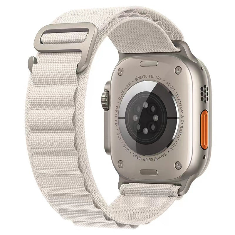 Merry & Bright High Mountain Loop Nylon Woven Strap