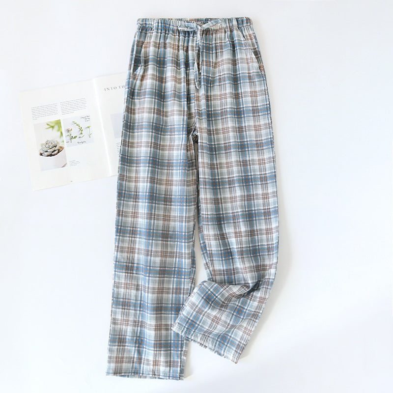 Merry & Bright Men’s Cotton Plaid Pajama Pants