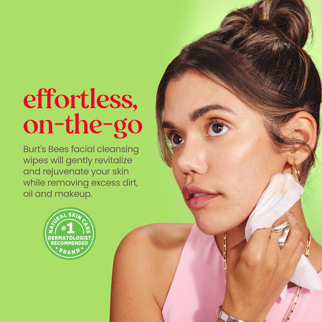Merry & Bright Burt's Bees Soothing Facial Towelettes – Sensitive | 3 x 30 Ct.
