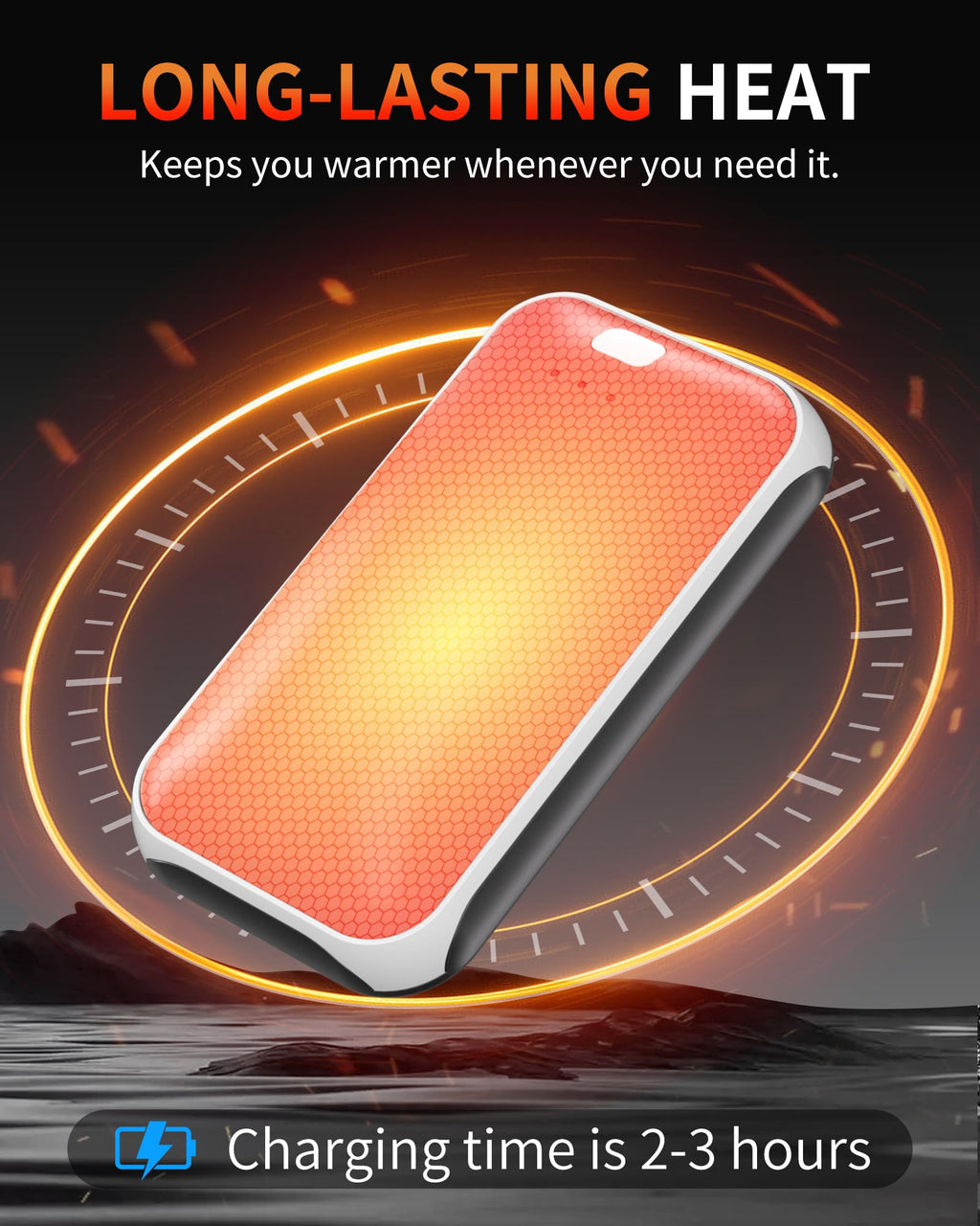 Merry & Bright Hand Warmers Rechargeable, 2 Pack