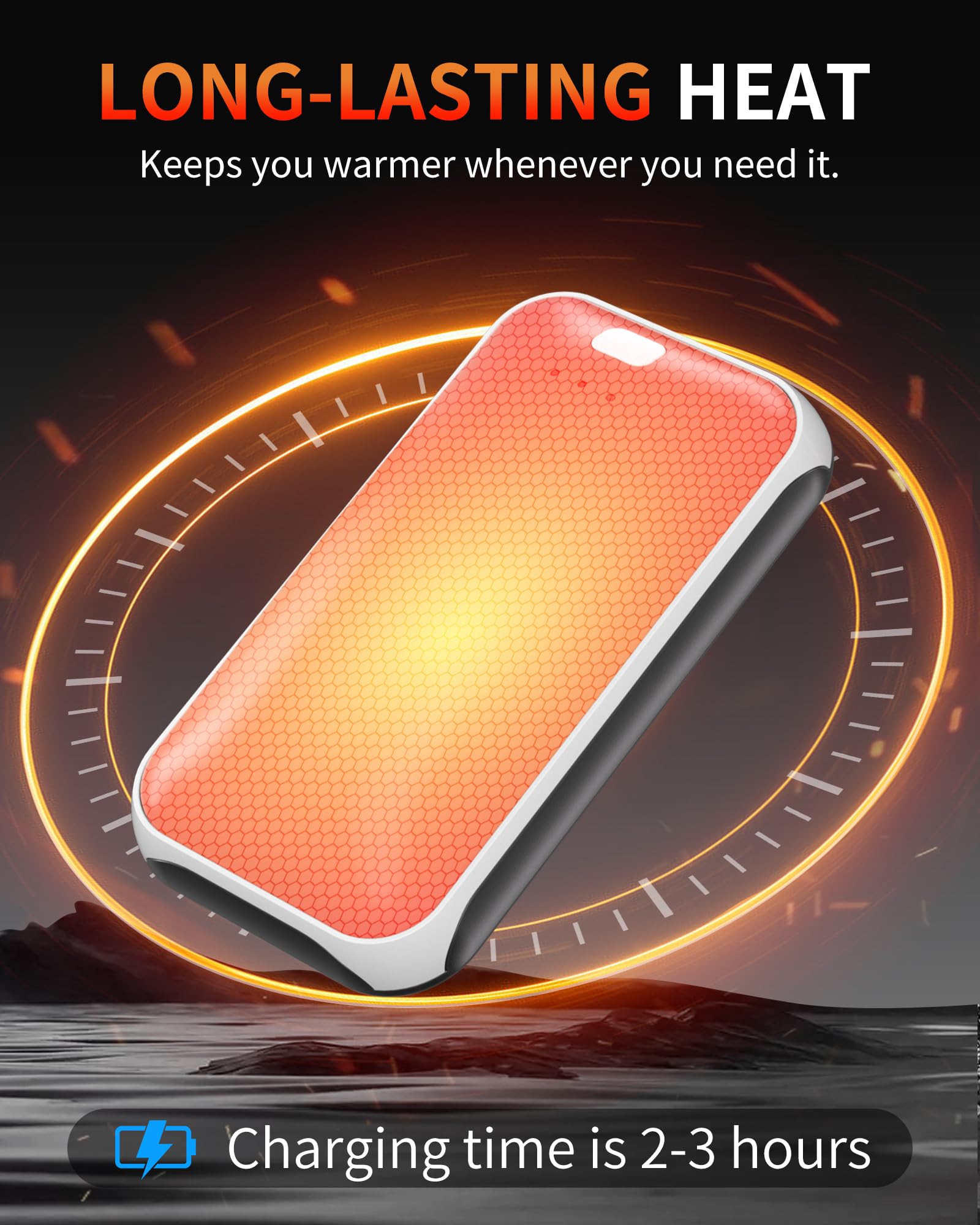 Merry & Bright Hand Warmers Rechargeable, 2 Pack