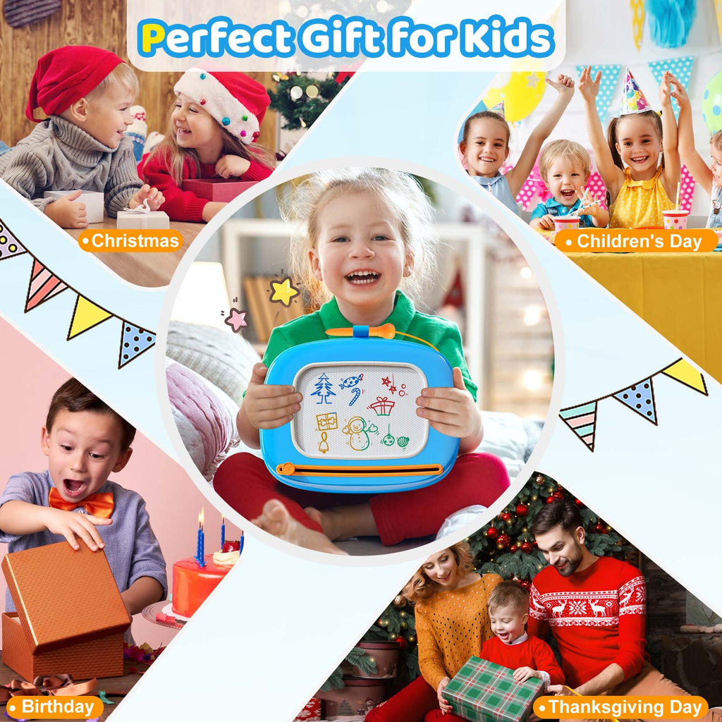 Merry and Bright Magnetic Drawing Board for Toddlers