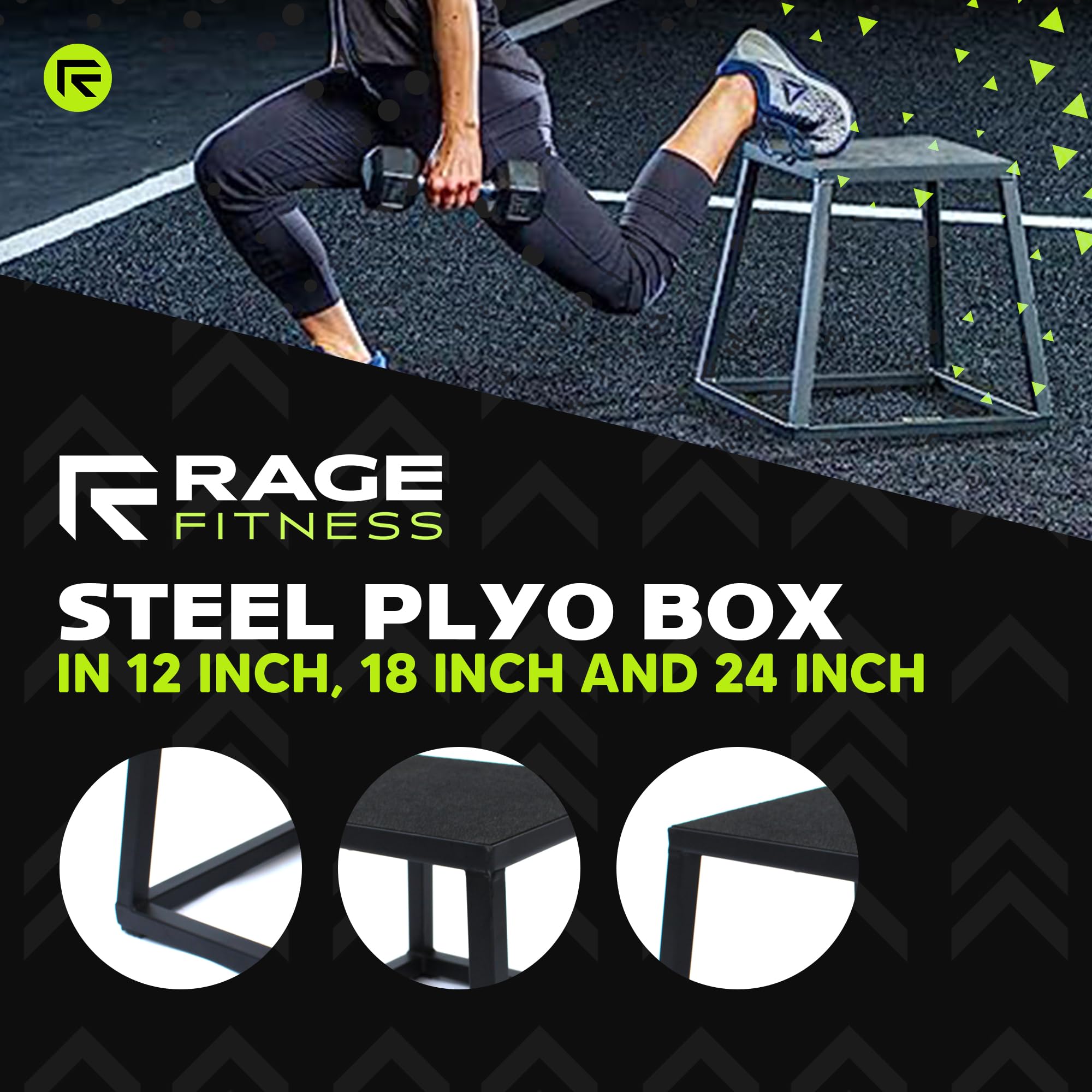 Merry & Bright: 12” Steel Plyometric Box – Full Body Conditioning