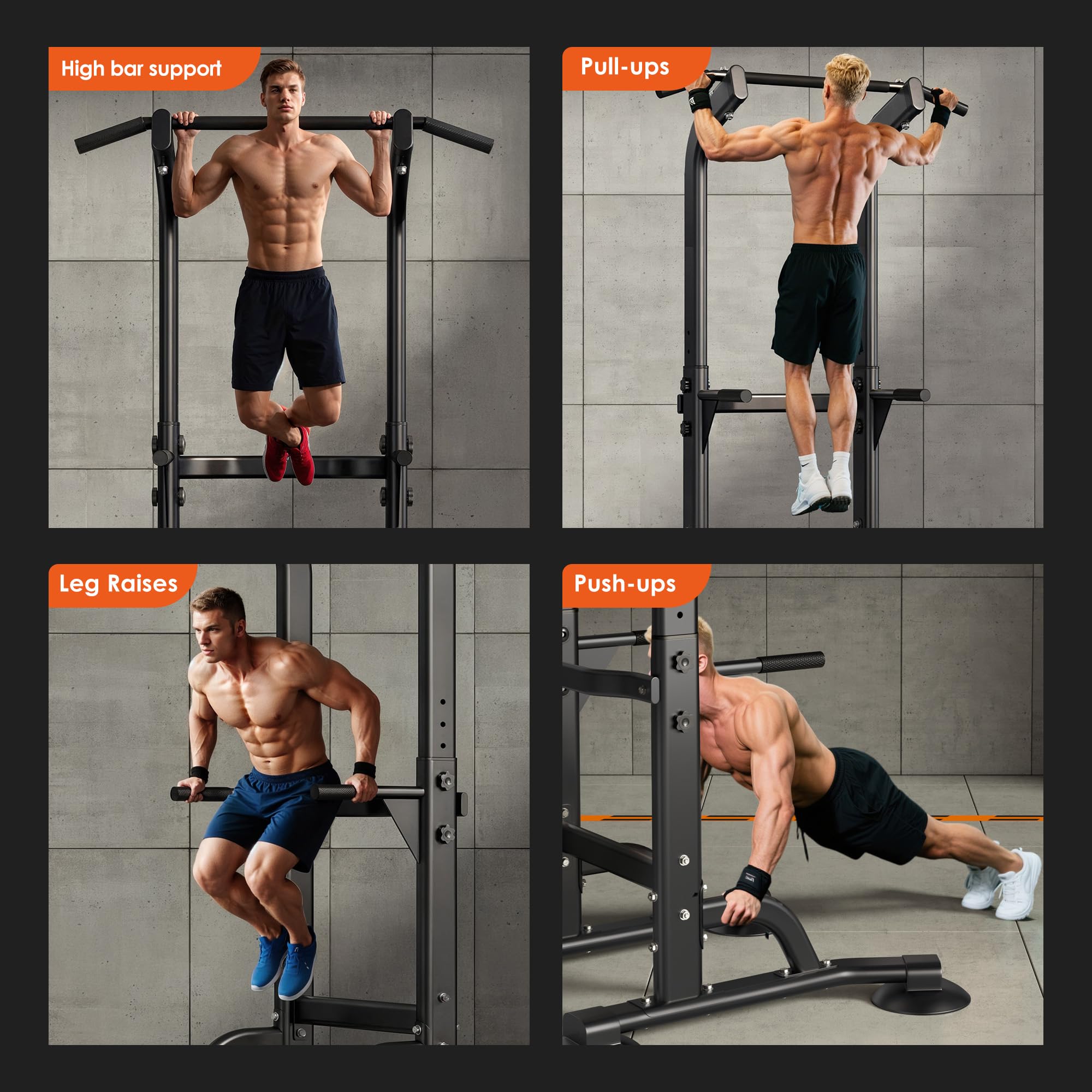 Merry & Bright: Adjustable Power Tower for Full Body Workouts