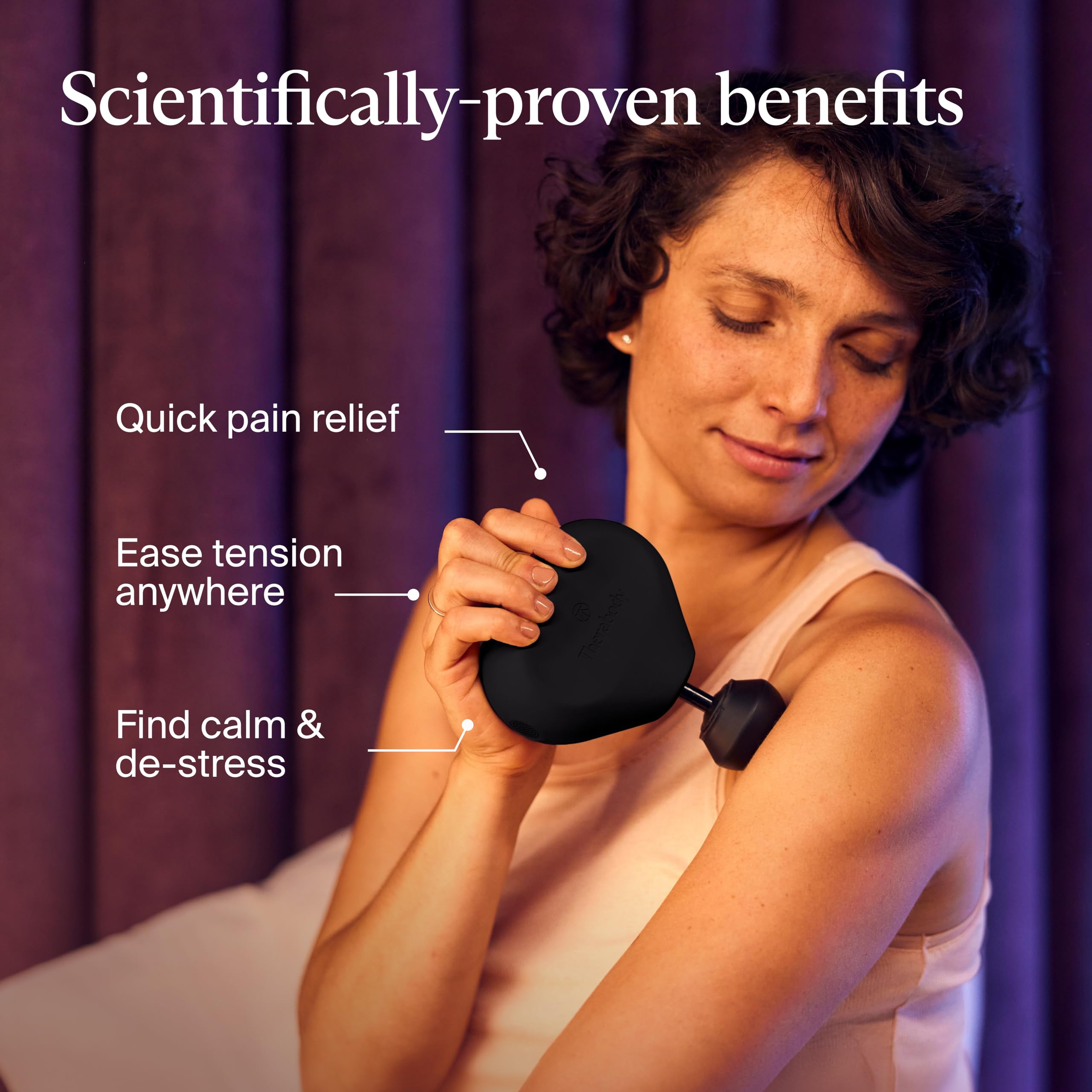 Merry & Bright  Ultra-Portable Massage Gun and Travel Essential