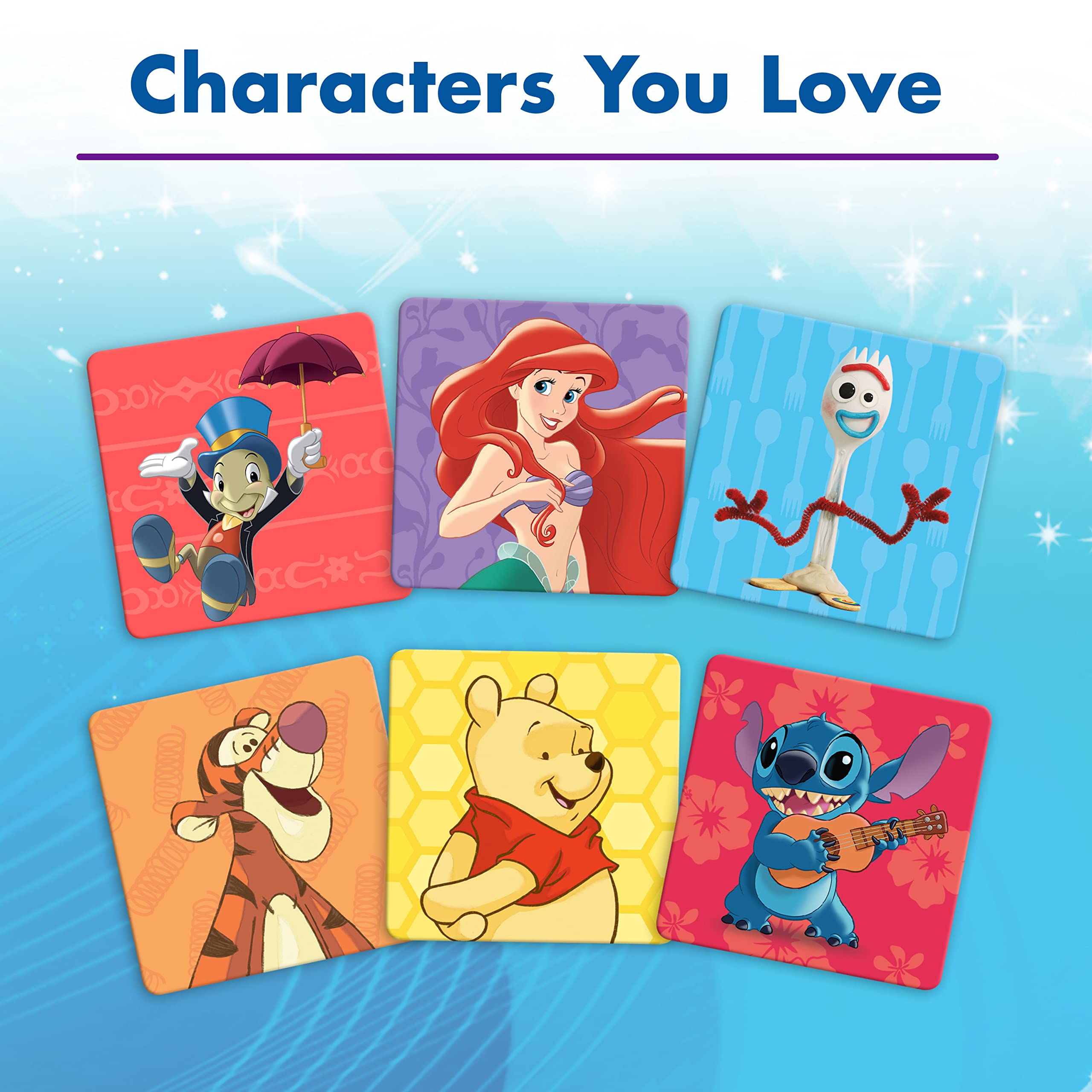 Merry & Bright Disney Classic Characters Matching Game for Kids